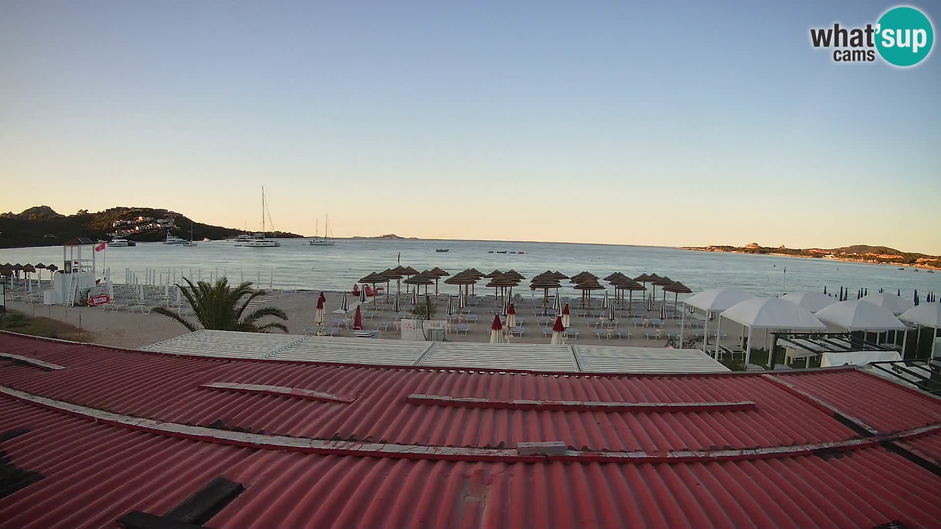Cámara en vivo de la playa Marinella – Porto Rotondo livecam Olbia – Cerdeña