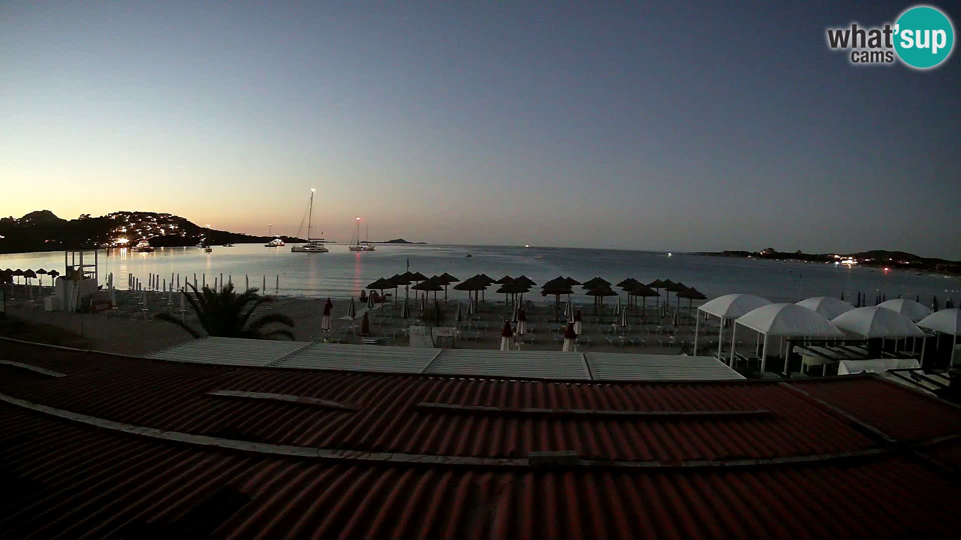 Webcam plage de Marinella – Porto Rotondo livecam Olbia – Sardaigne