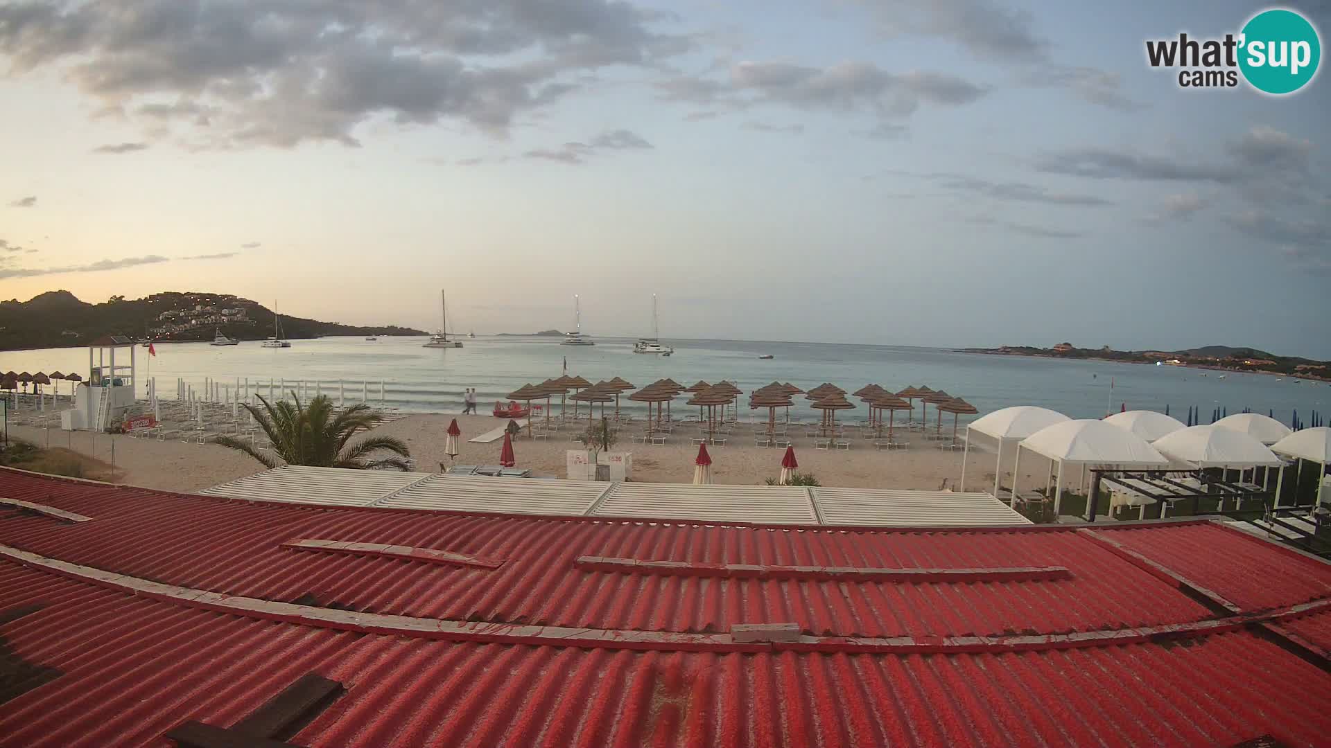 Webcam plage de Marinella – Porto Rotondo livecam Olbia – Sardaigne