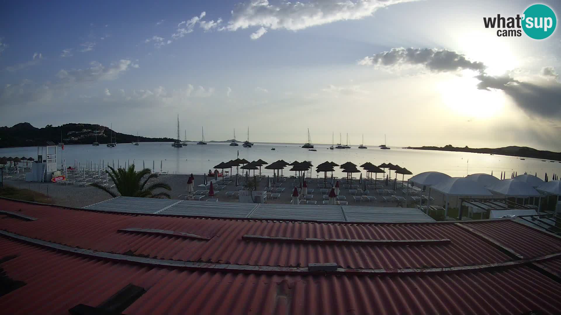 Cámara en vivo de la playa Marinella – Porto Rotondo livecam Olbia – Cerdeña