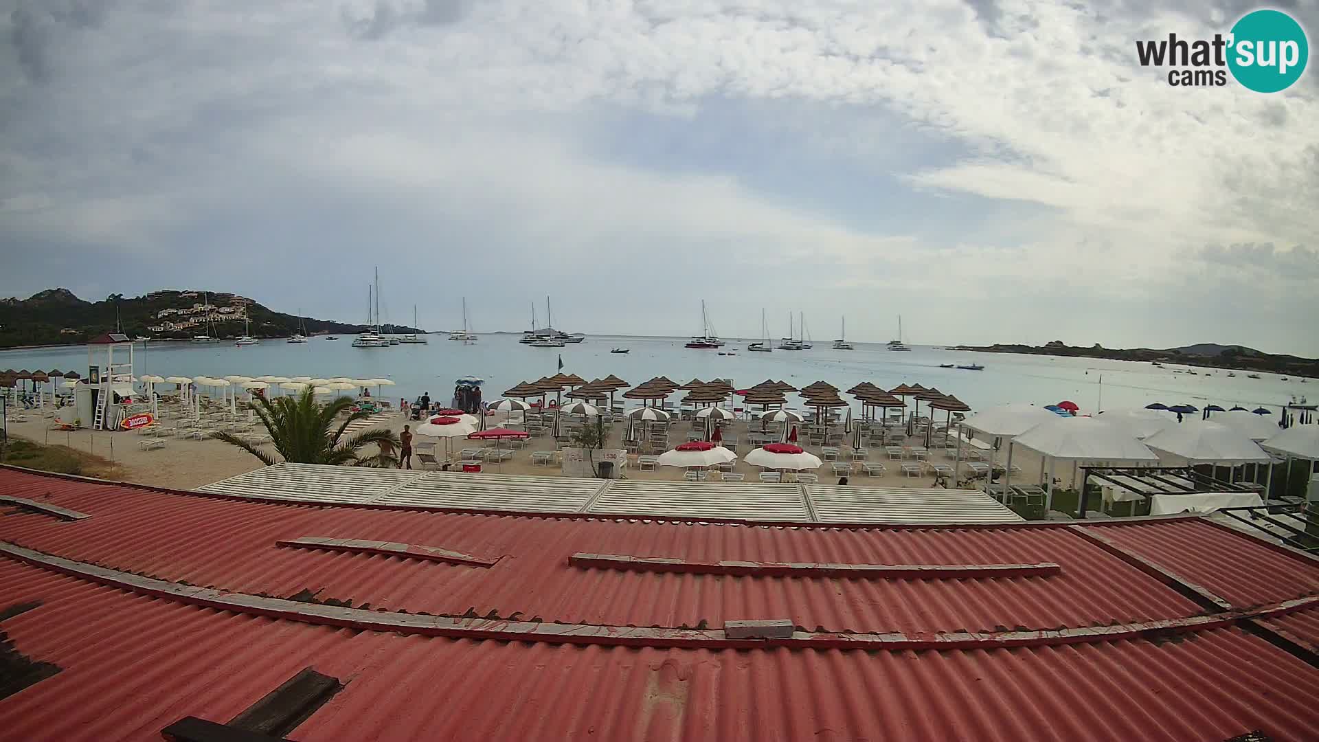 Cámara en vivo de la playa Marinella – Porto Rotondo livecam Olbia – Cerdeña