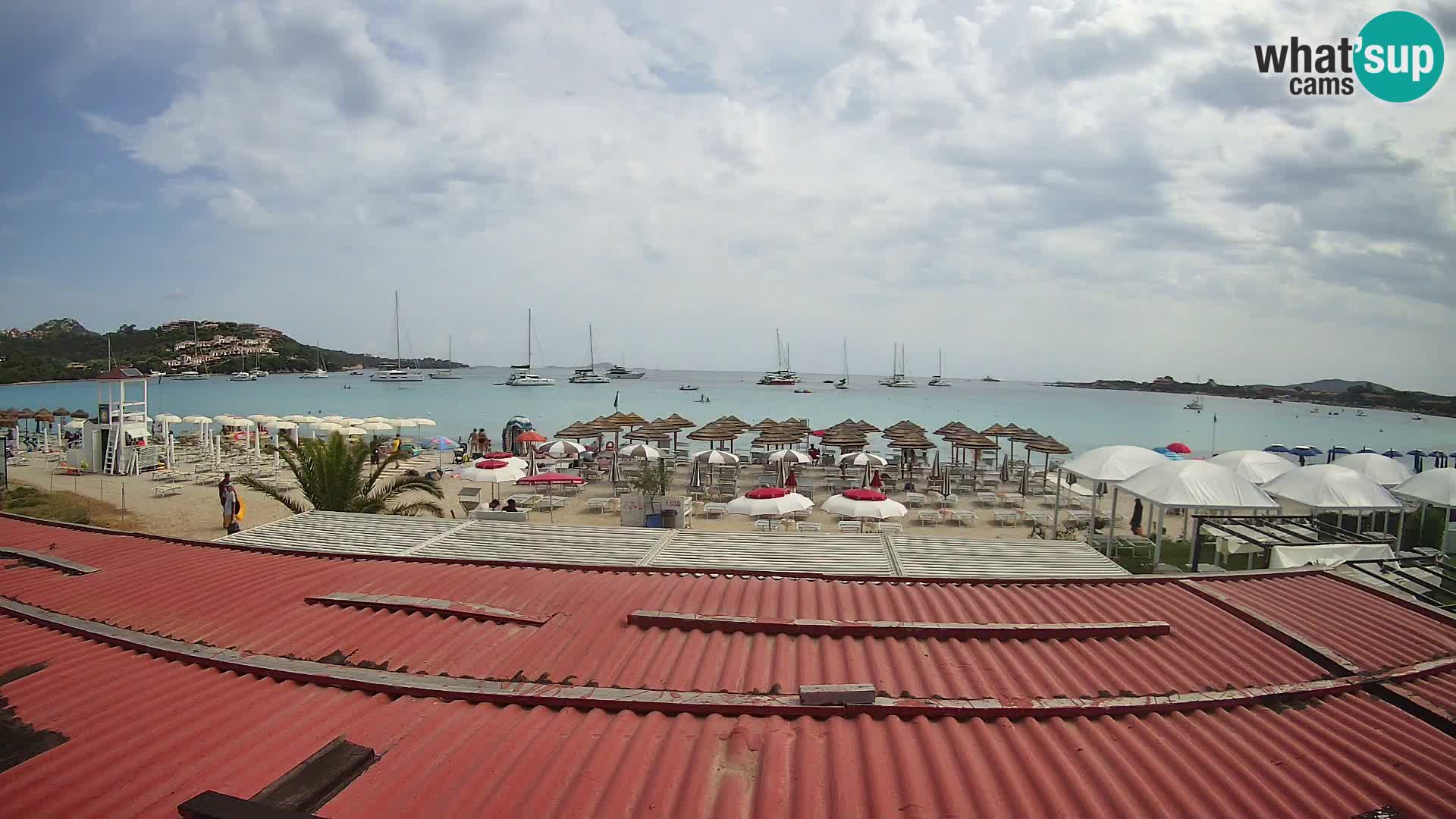 Cámara en vivo de la playa Marinella – Porto Rotondo livecam Olbia – Cerdeña