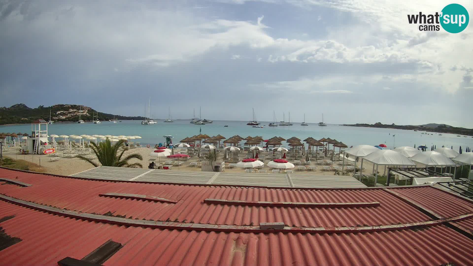Cámara en vivo de la playa Marinella – Porto Rotondo livecam Olbia – Cerdeña