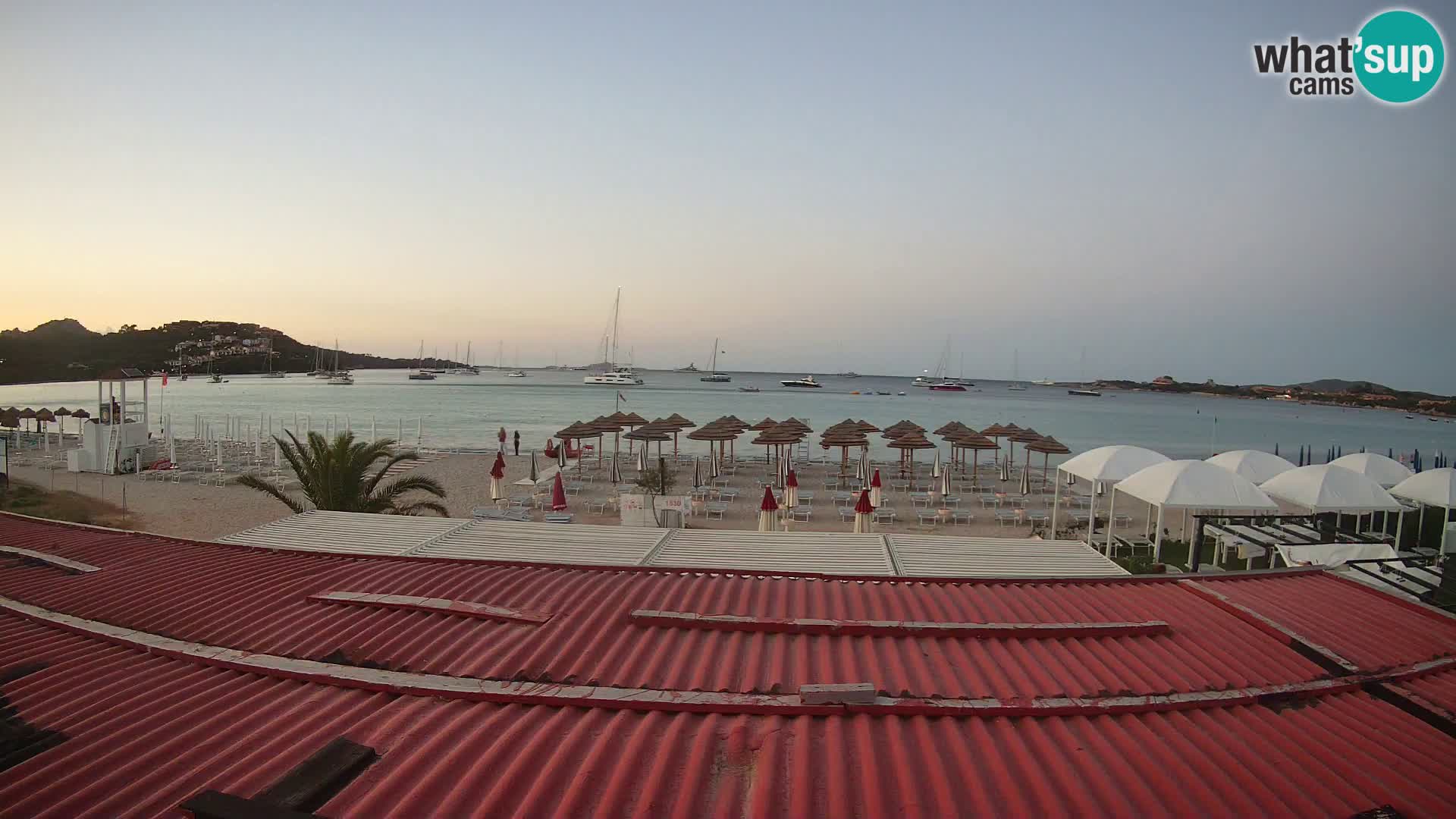 Cámara en vivo de la playa Marinella – Porto Rotondo livecam Olbia – Cerdeña