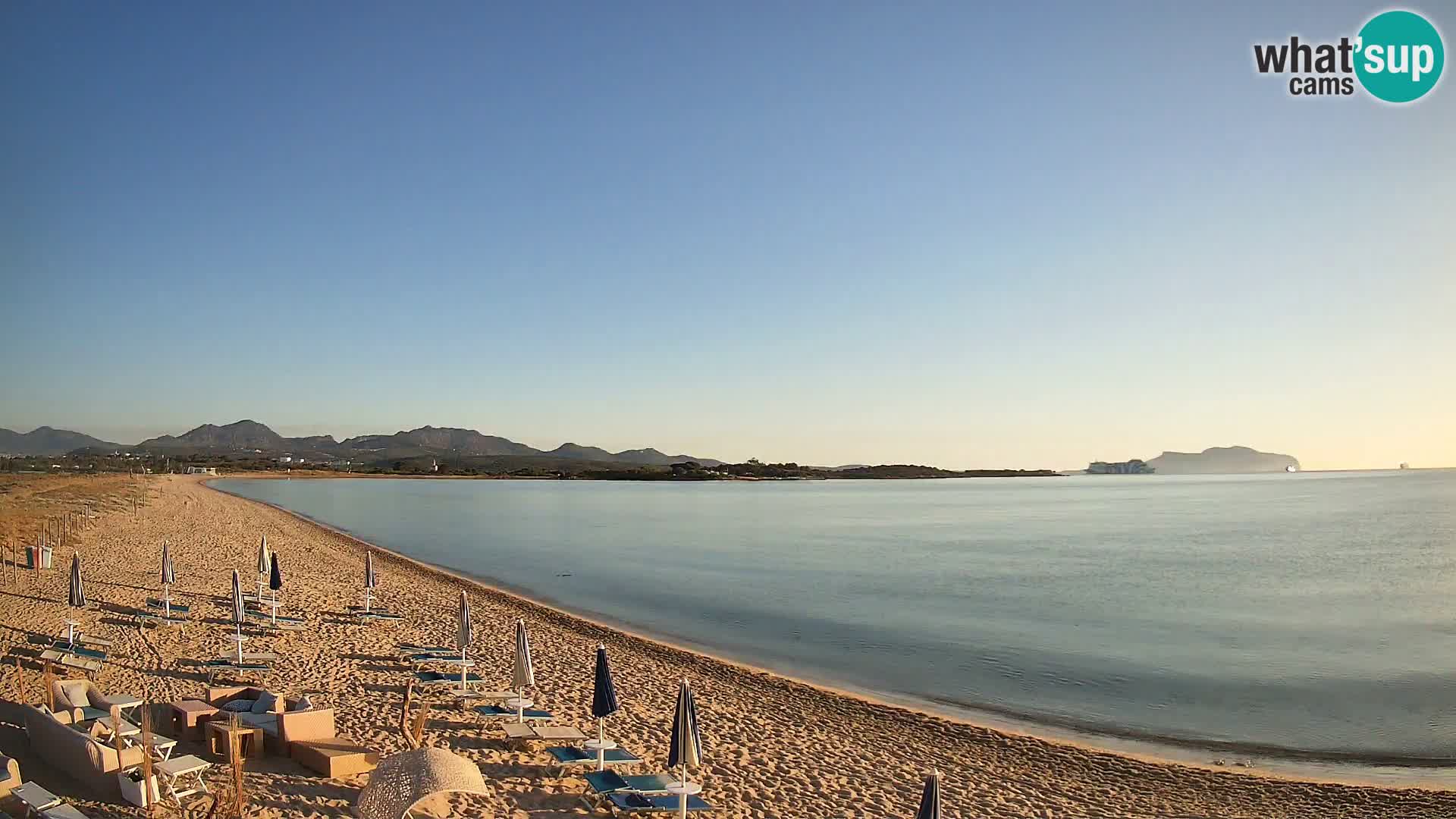 Cámara en vivo de la playa Marinella – Porto Rotondo livecam Olbia – Cerdeña