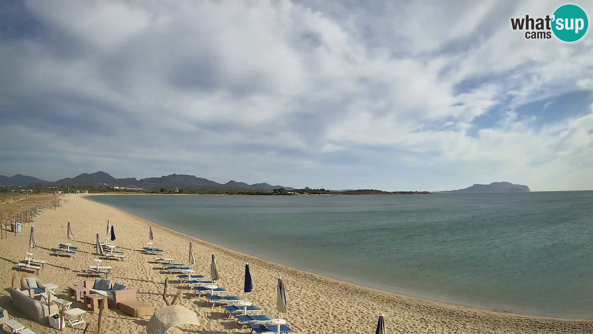 Webcam plage de Marinella – Porto Rotondo livecam Olbia – Sardaigne