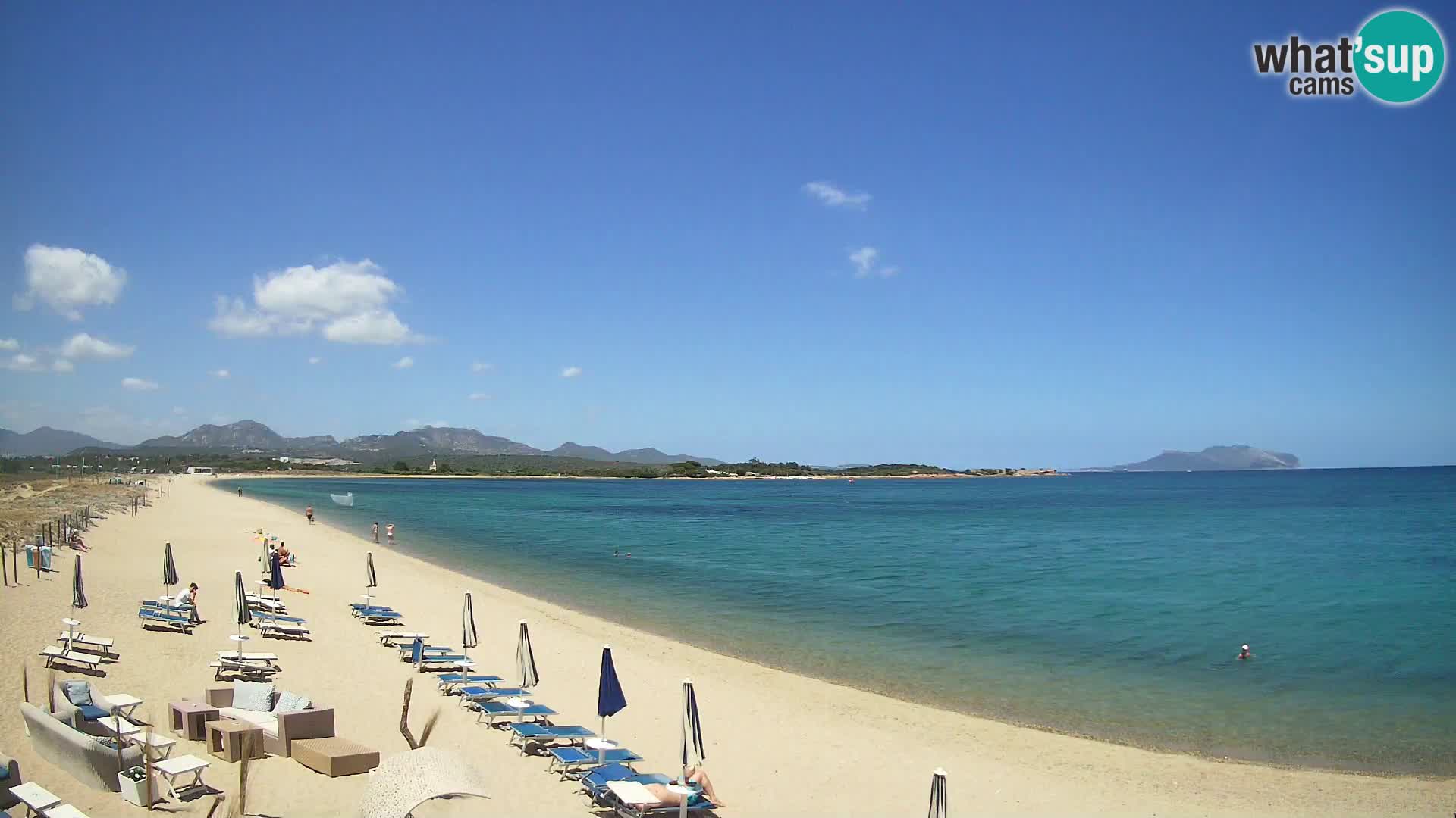 Webcam plage de Marinella – Porto Rotondo livecam Olbia – Sardaigne