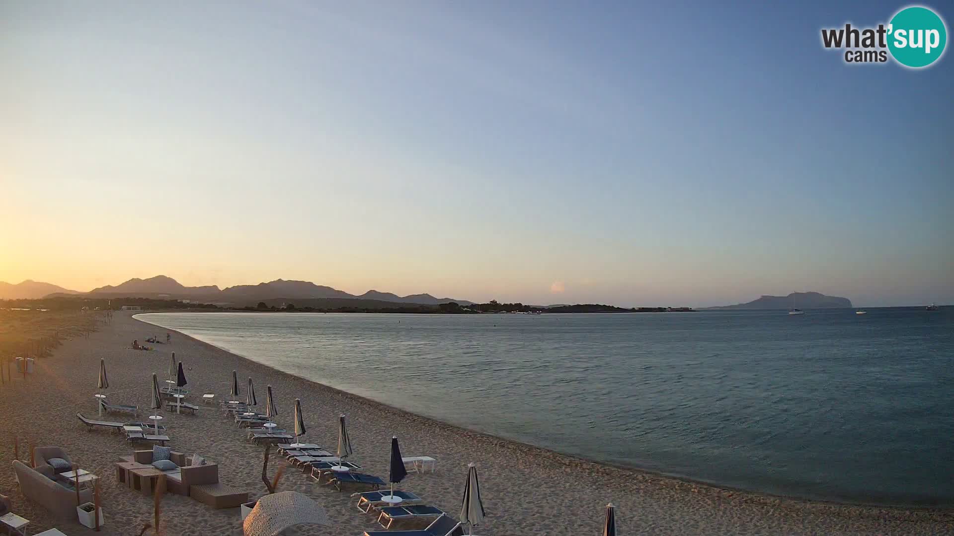 Webcam plage de Marinella – Porto Rotondo livecam Olbia – Sardaigne