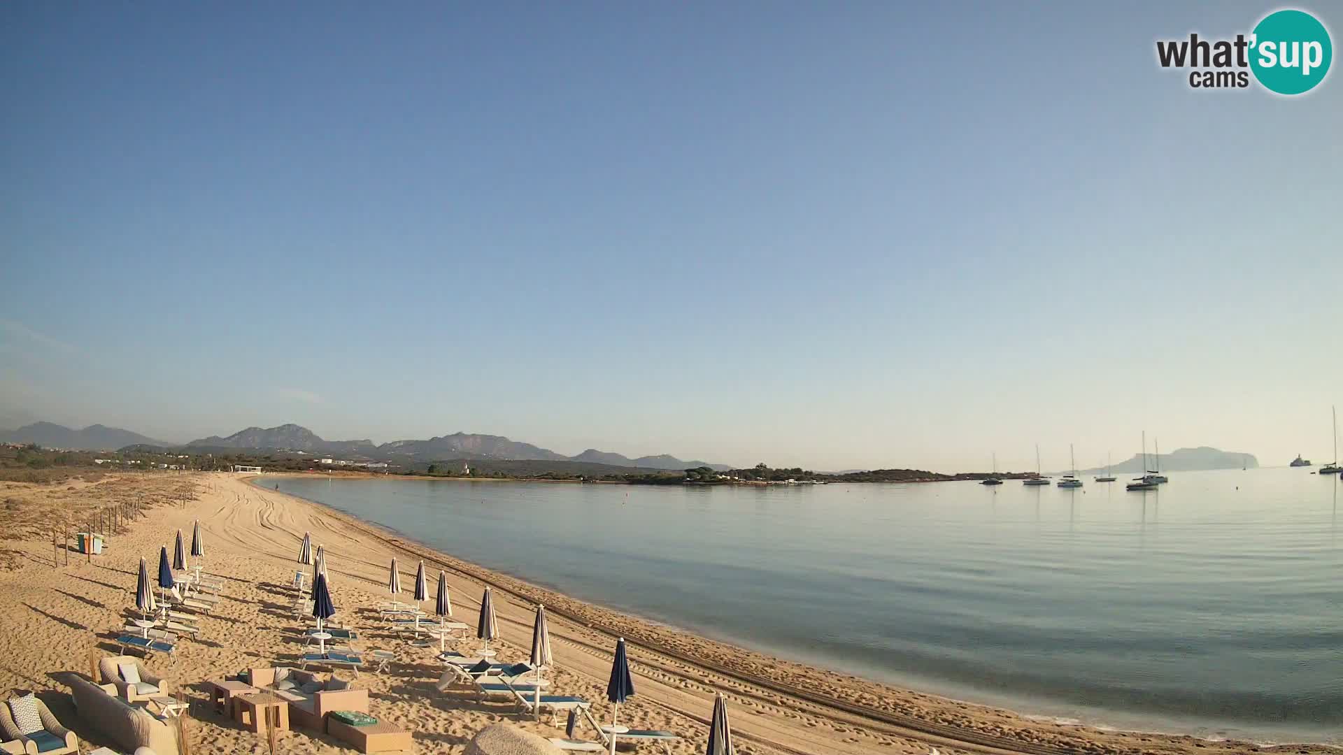 Cámara en vivo de la playa Marinella – Porto Rotondo livecam Olbia – Cerdeña