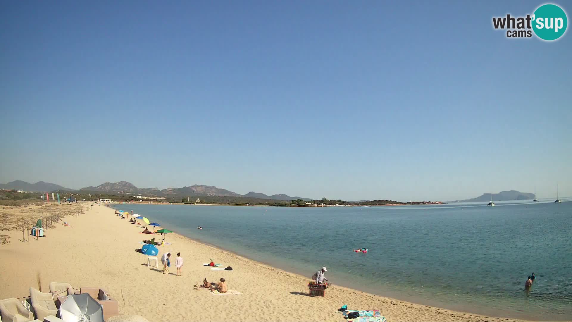Cámara en vivo de la playa Marinella – Porto Rotondo livecam Olbia – Cerdeña