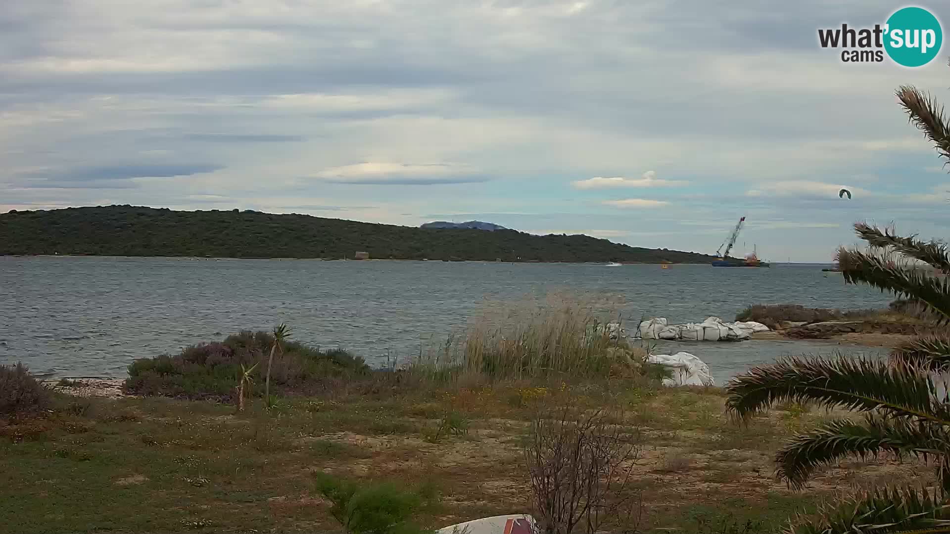 Webcam Olbia port – entrance to the port of Olbia