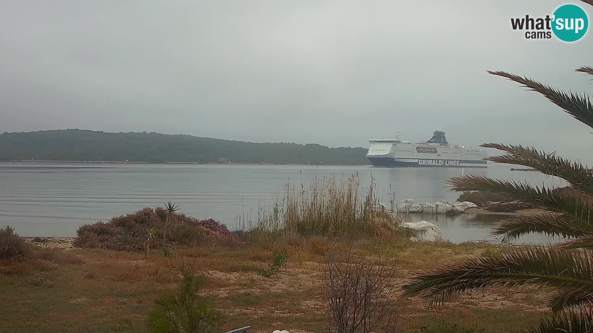 Webcam porto di Olbia – entrata nel porto di Olbia