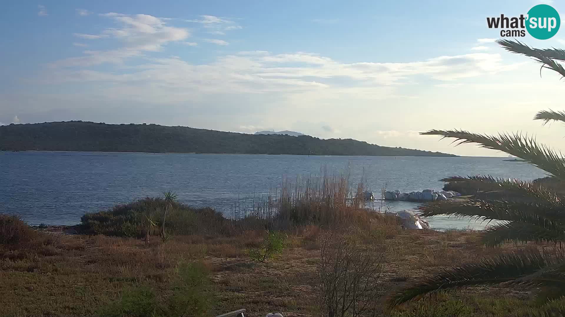 Webcam Hafen Olbia – Eingang zum Hafen von Olbia