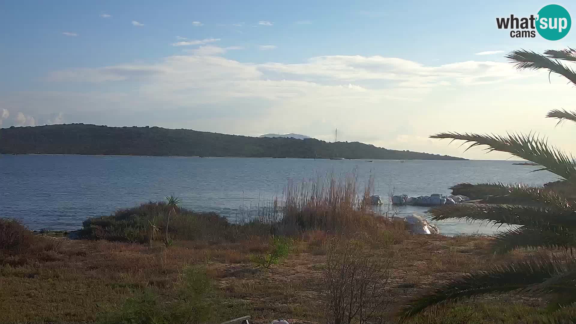 Webcam Hafen Olbia – Eingang zum Hafen von Olbia