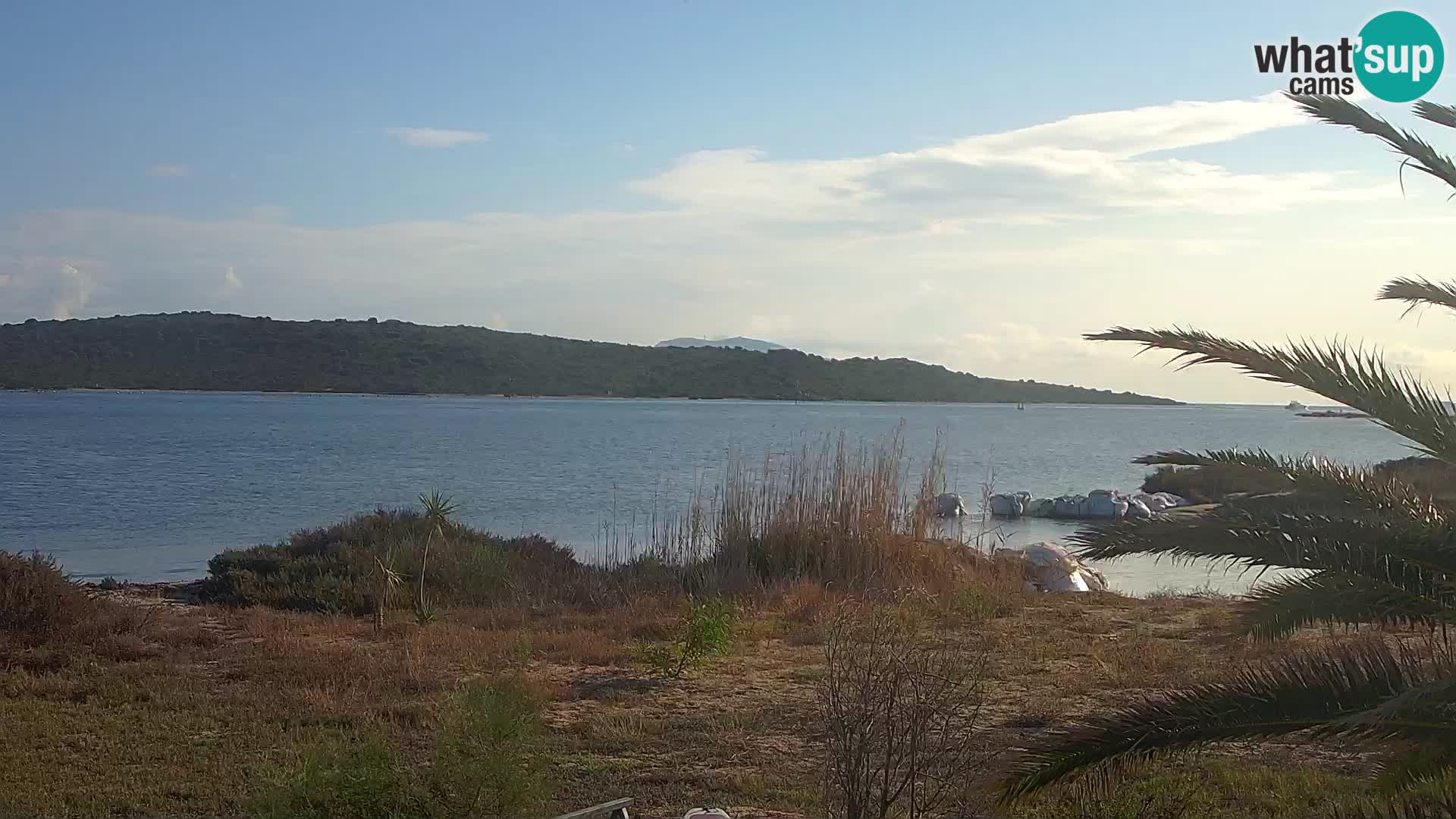 Webcam Hafen Olbia – Eingang zum Hafen von Olbia