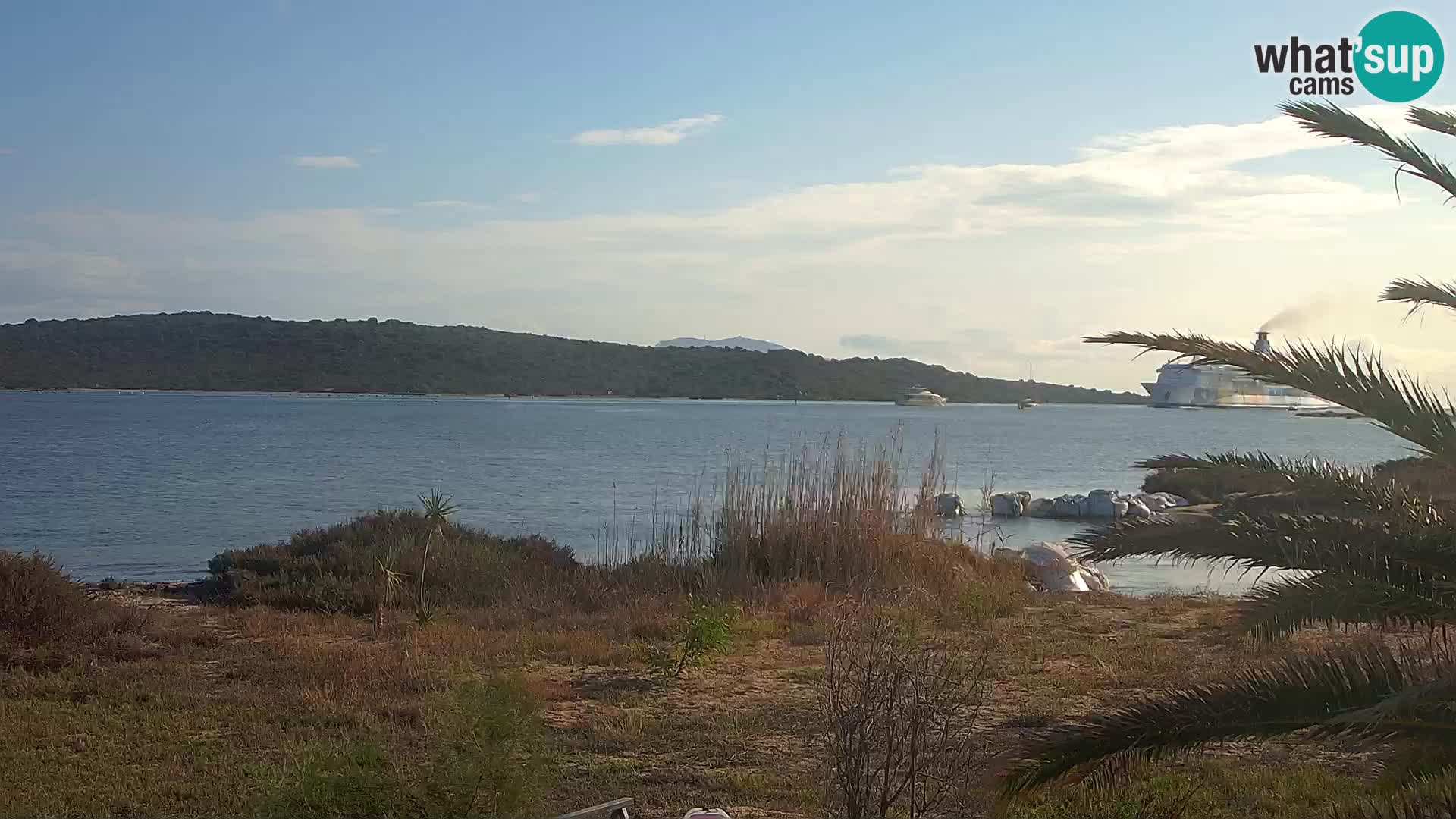 Webcam porto di Olbia – entrata nel porto di Olbia