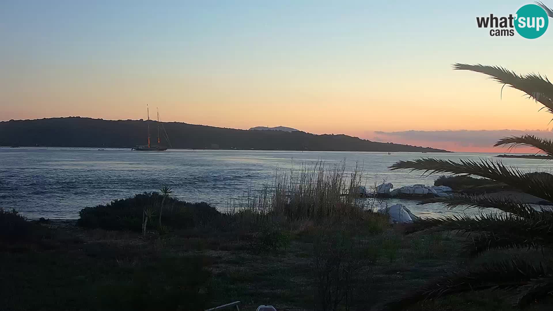 Webcam Hafen Olbia – Eingang zum Hafen von Olbia