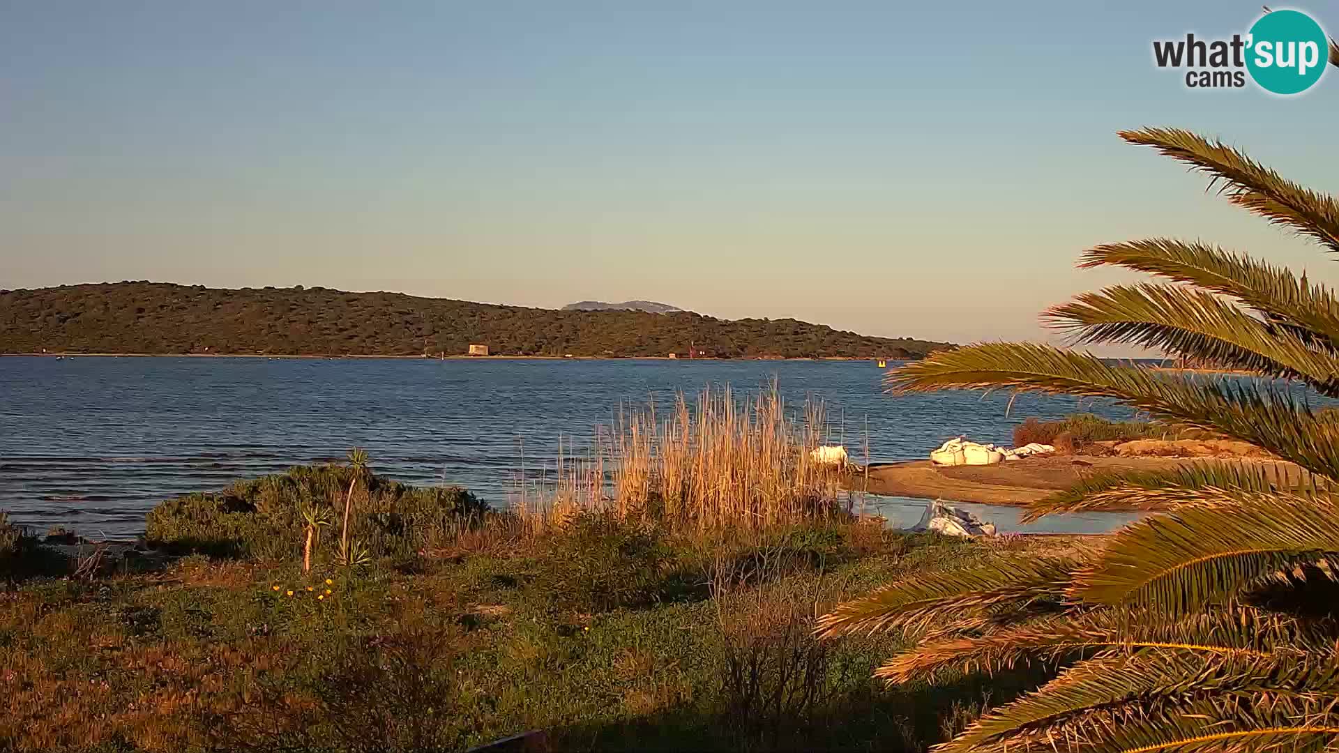 Webcam Hafen Olbia – Eingang zum Hafen von Olbia