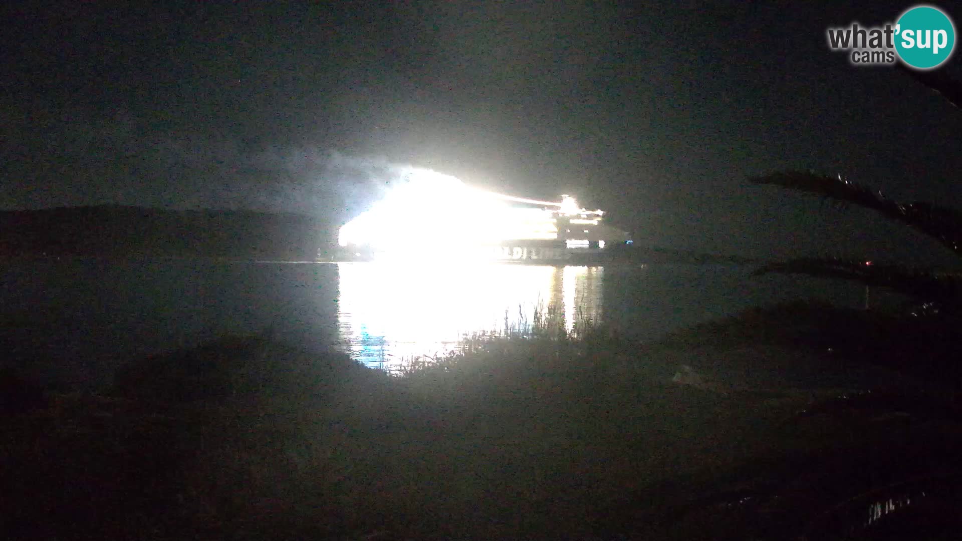 Webcam Olbia port – entrance to the port of Olbia