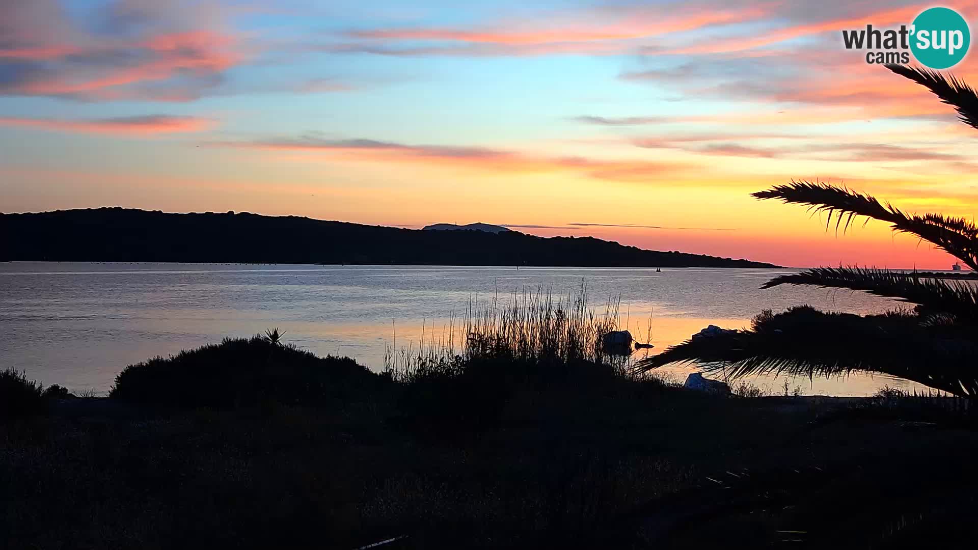Spletna kamera pristanišče Olbia – vhod v pristanišče Olbia