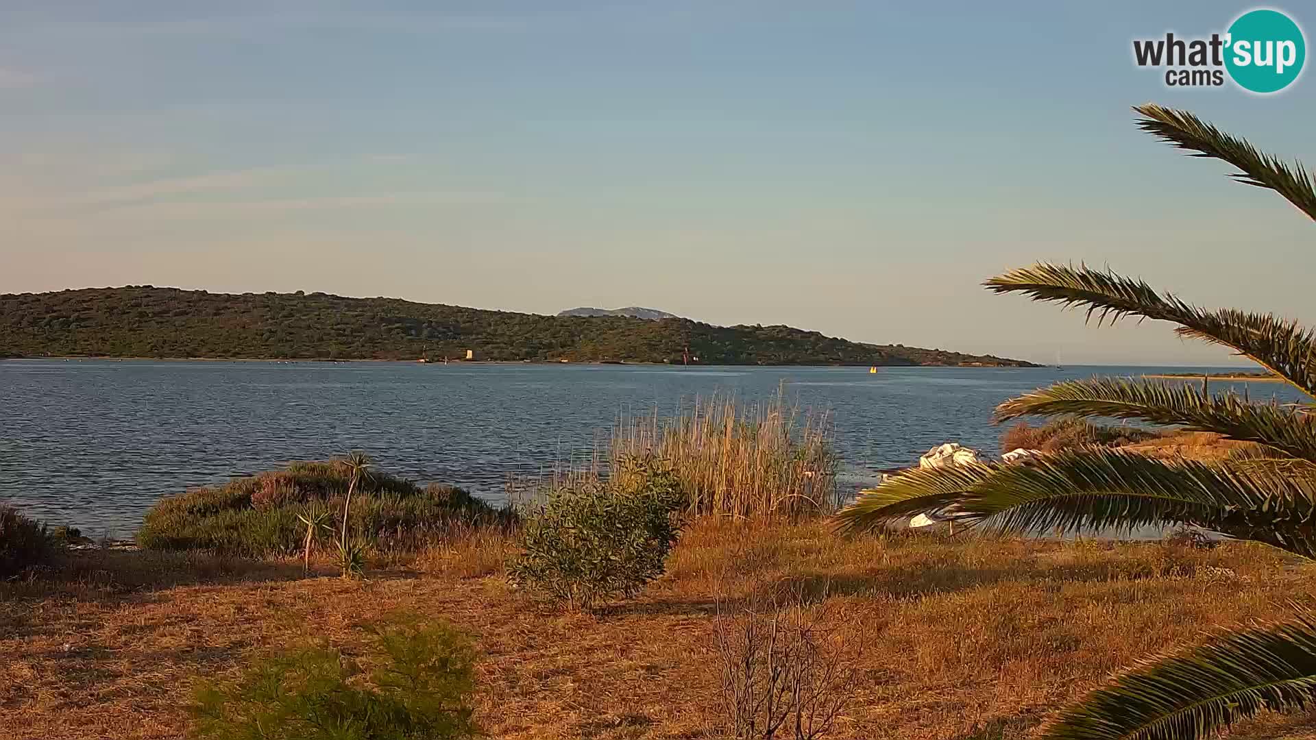 Spletna kamera pristanišče Olbia – vhod v pristanišče Olbia
