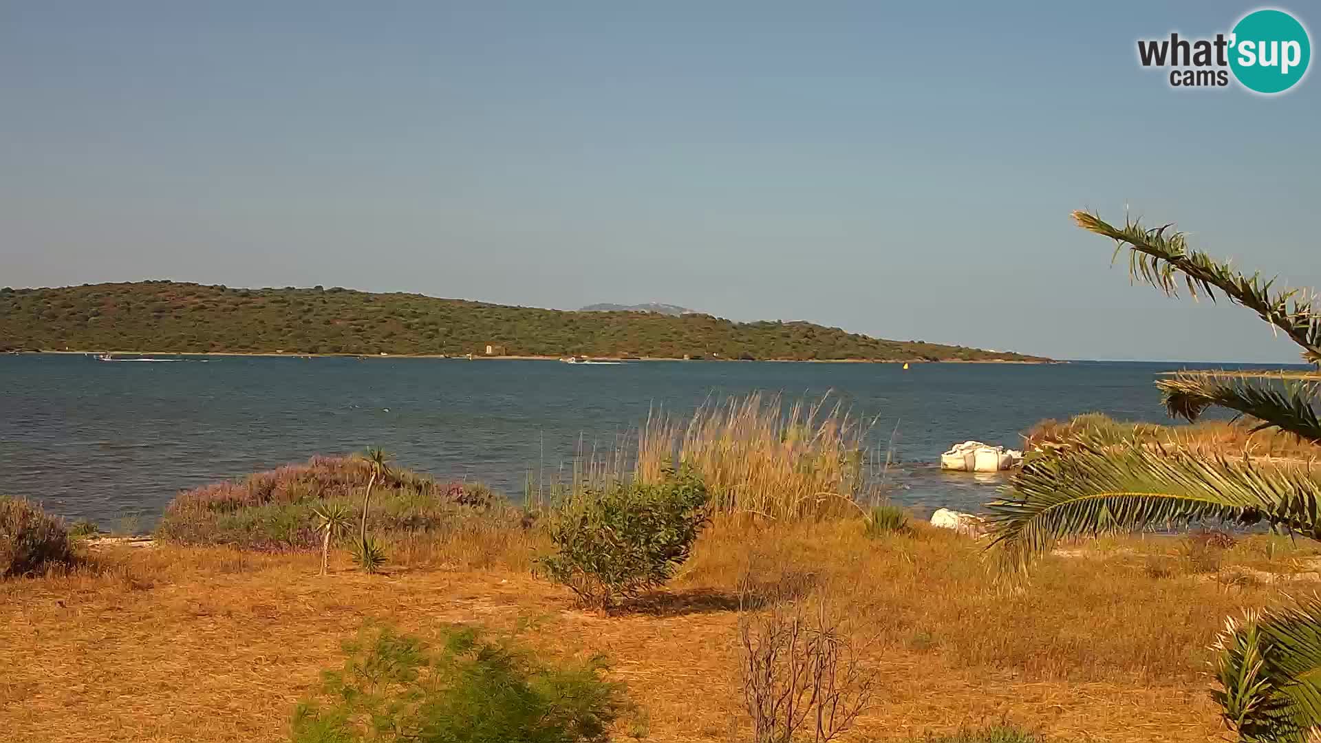 Webcam Hafen Olbia – Eingang zum Hafen von Olbia