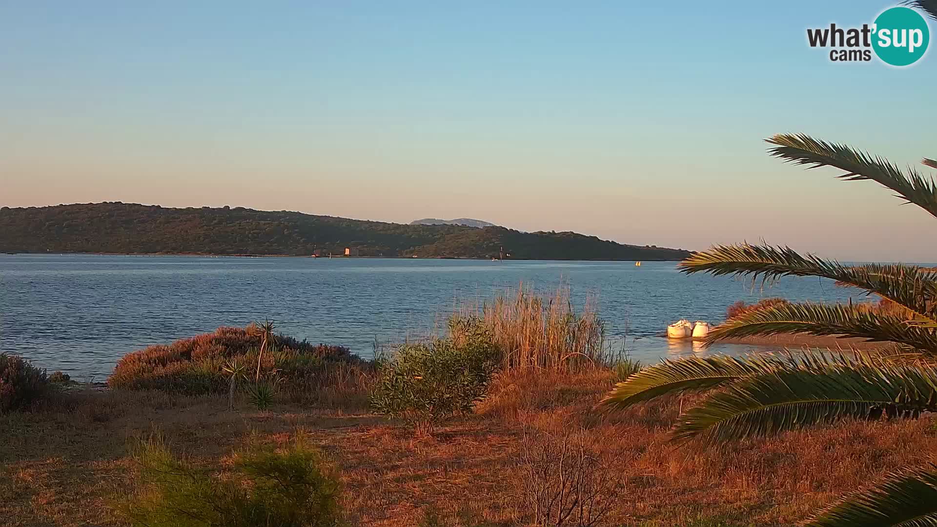 Spletna kamera pristanišče Olbia – vhod v pristanišče Olbia