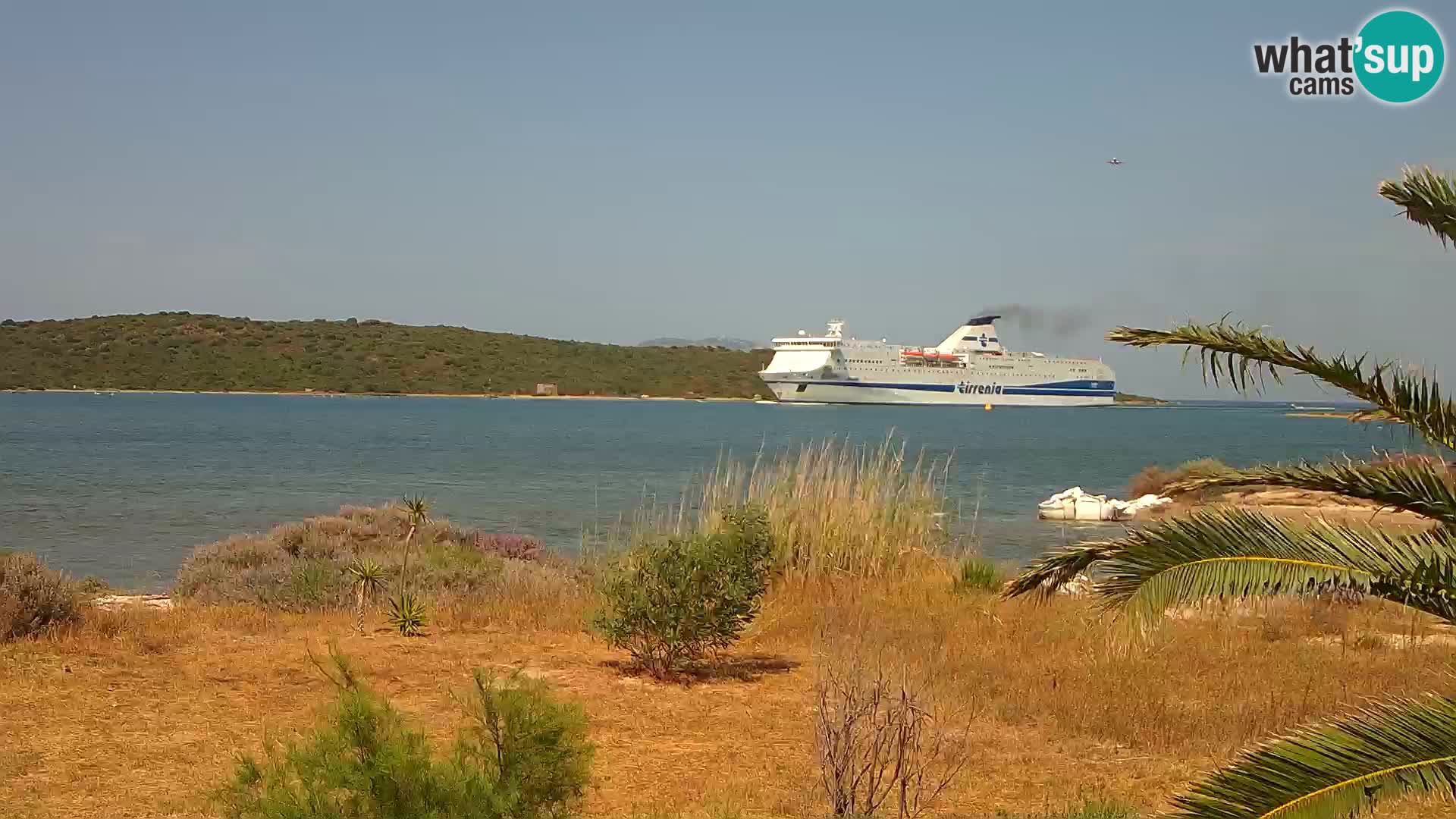 Webcam Olbia port – entrance to the port of Olbia