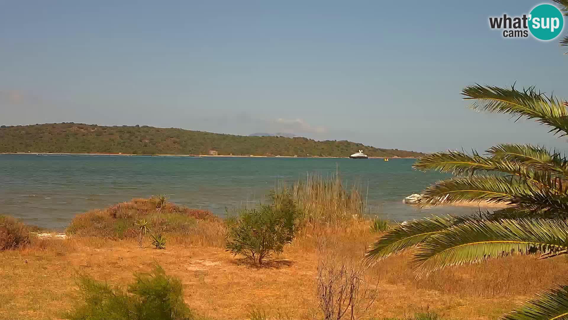 Webcam Hafen Olbia – Eingang zum Hafen von Olbia
