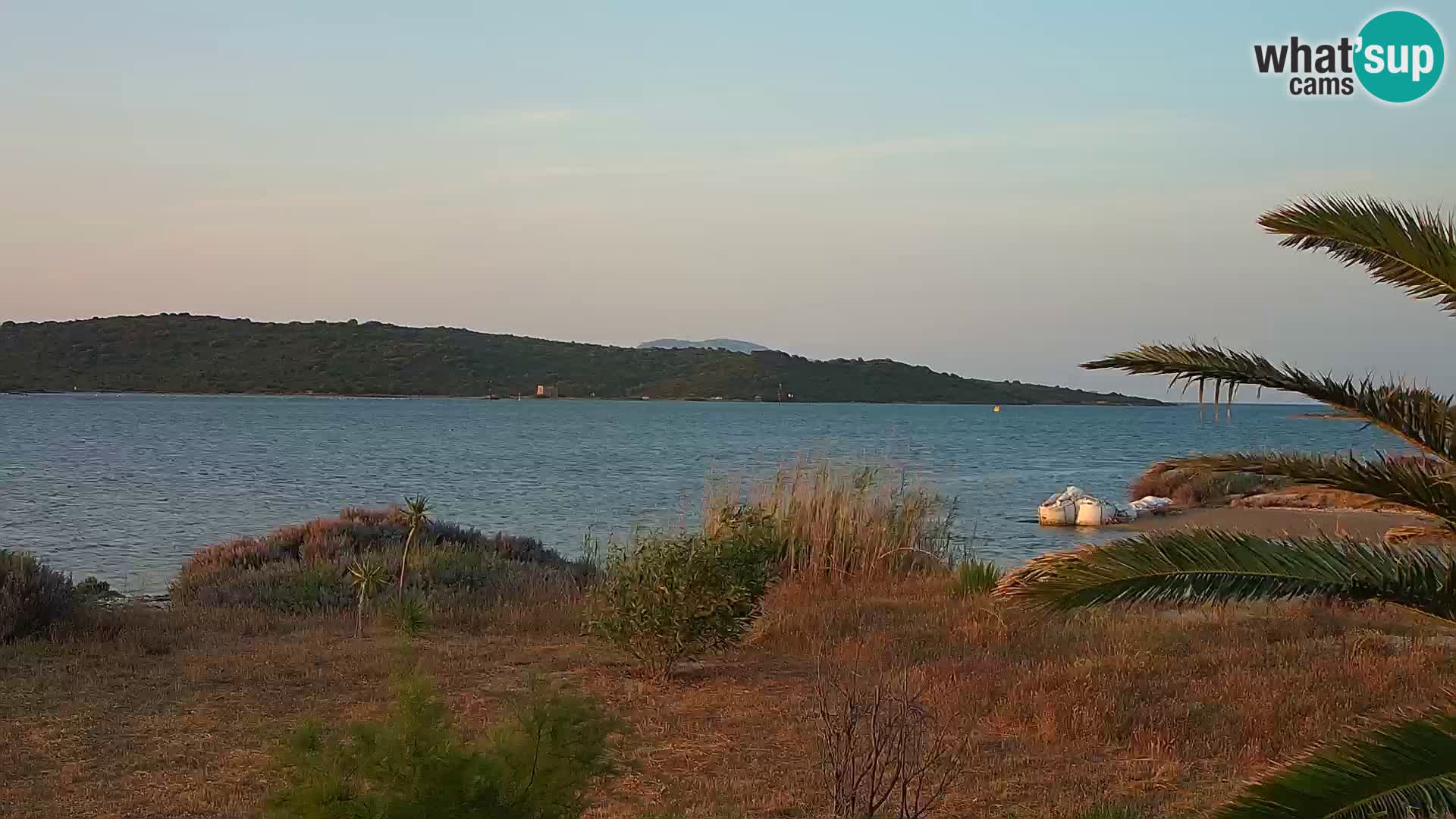 Webcam Hafen Olbia – Eingang zum Hafen von Olbia