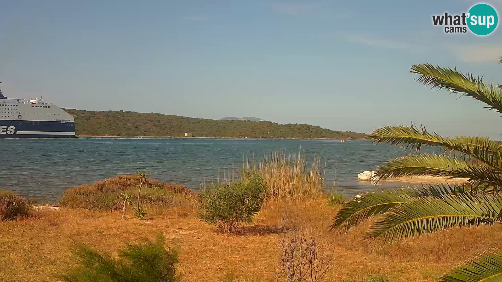 Web kamera Olbia luka – ulaz u luku Olbia