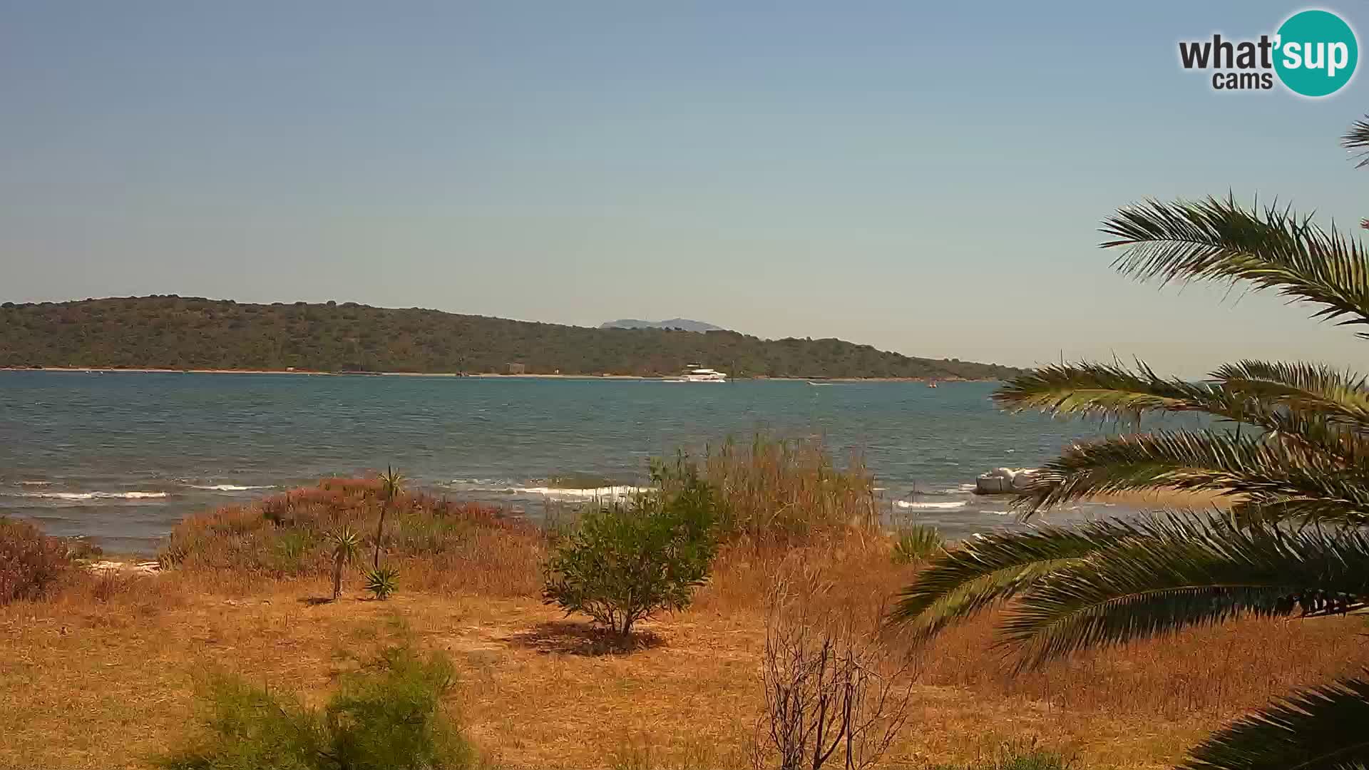 Webcam Hafen Olbia – Eingang zum Hafen von Olbia