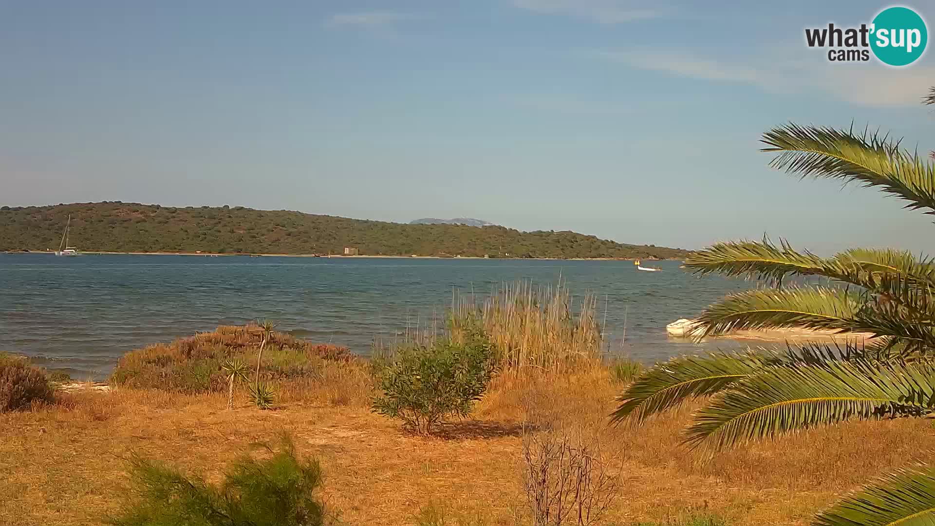 Webcam Hafen Olbia – Eingang zum Hafen von Olbia