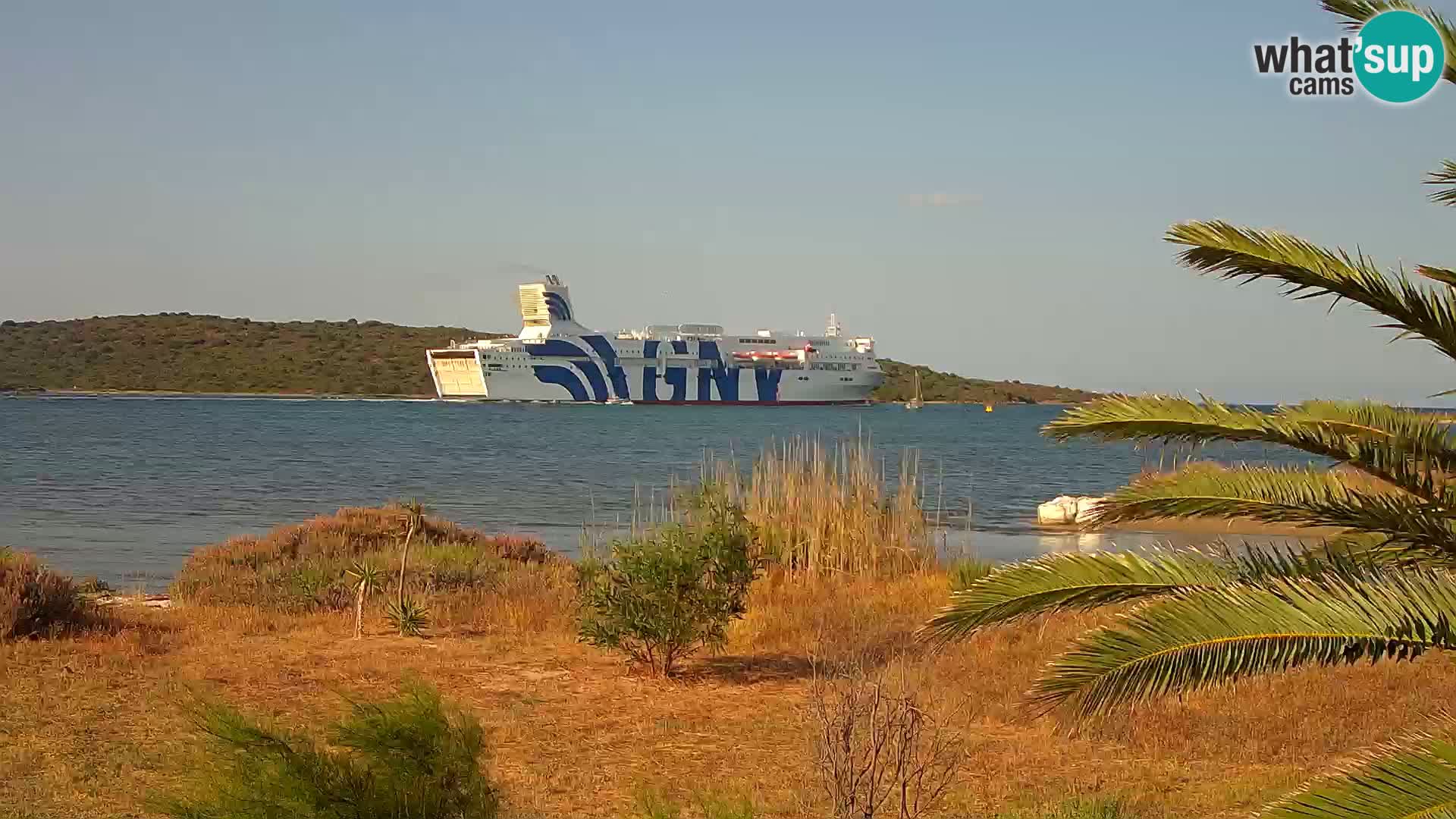 Web kamera Olbia luka – ulaz u luku Olbia