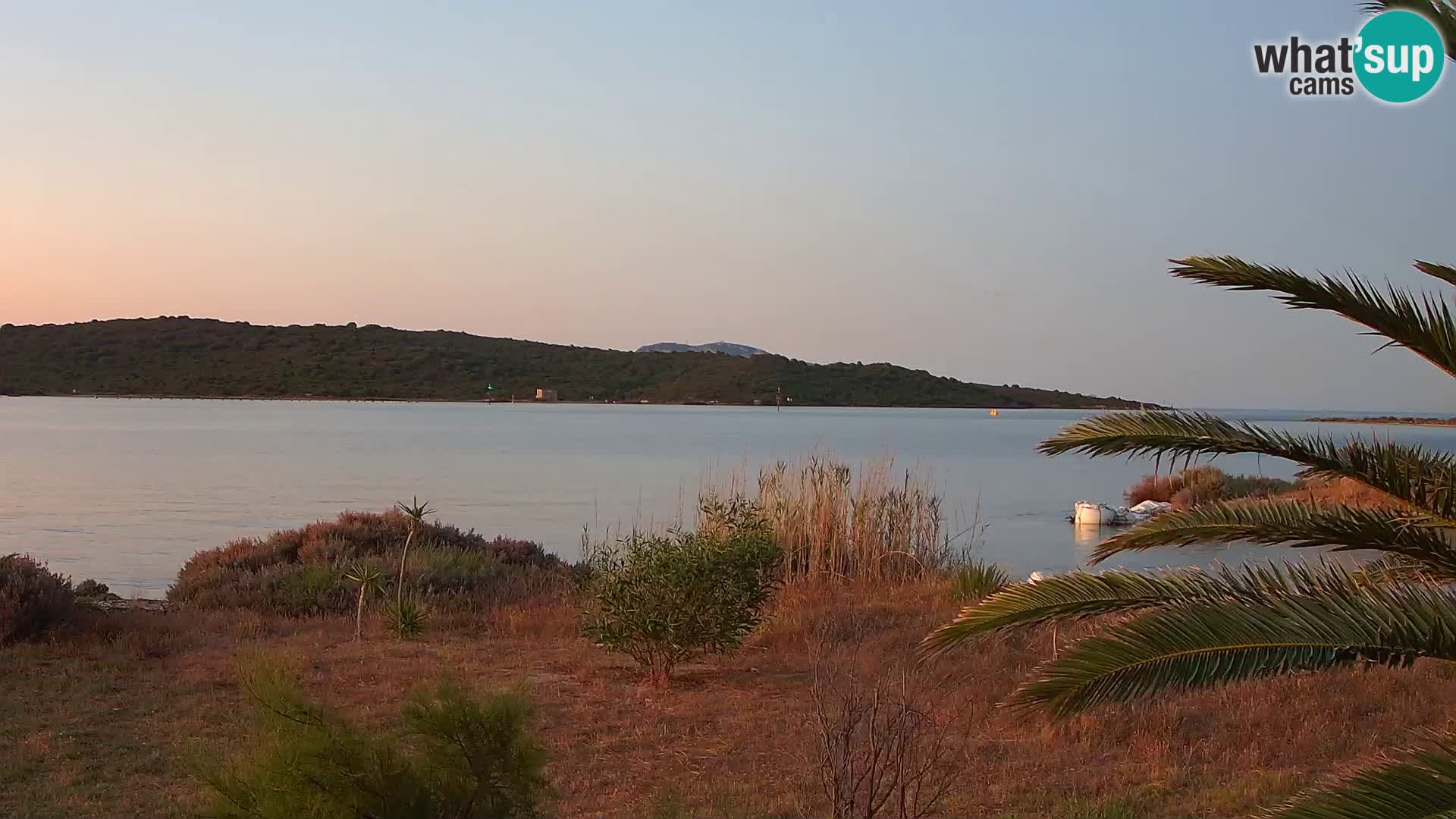 Spletna kamera pristanišče Olbia – vhod v pristanišče Olbia