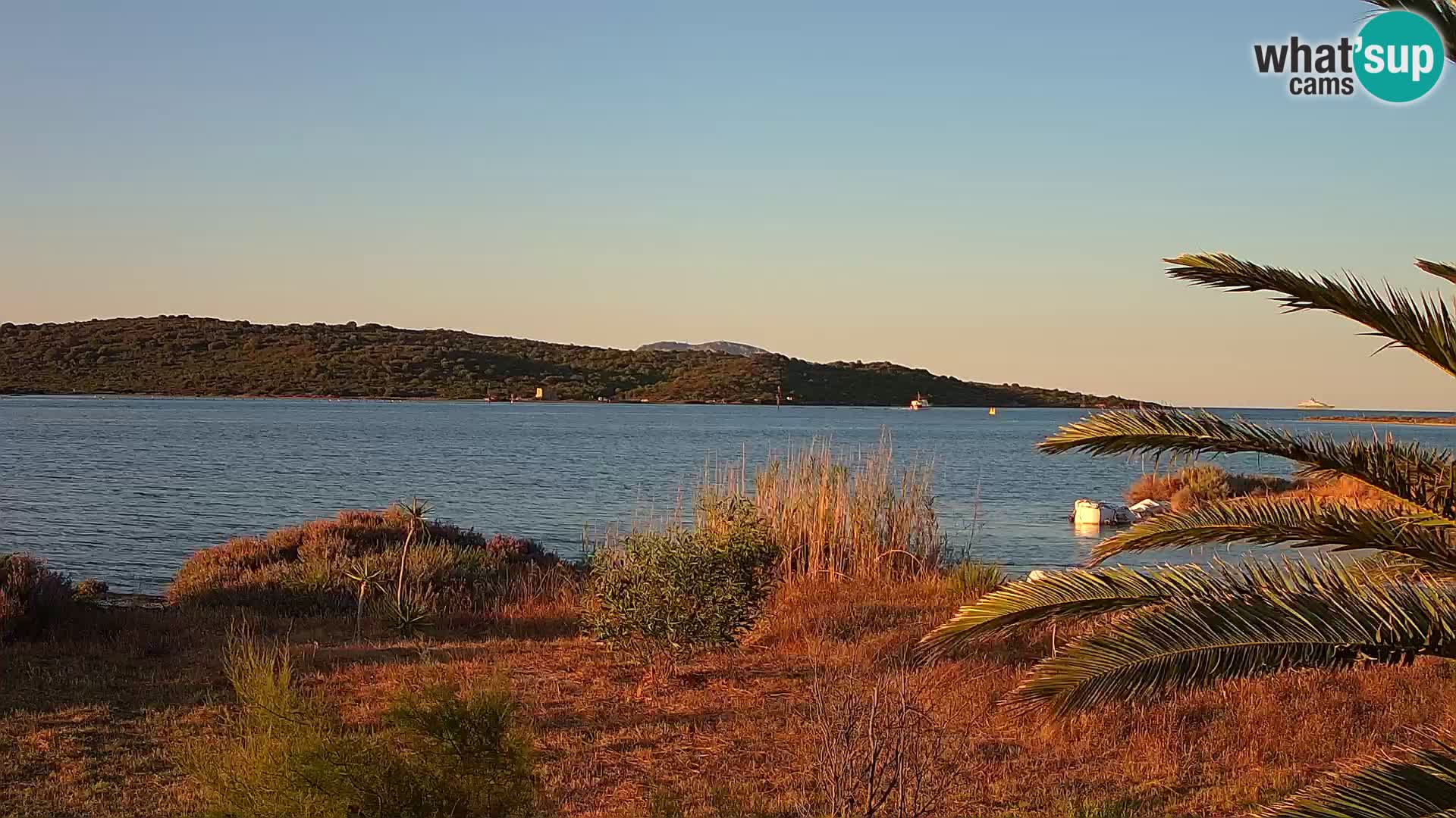 Webcam Hafen Olbia – Eingang zum Hafen von Olbia