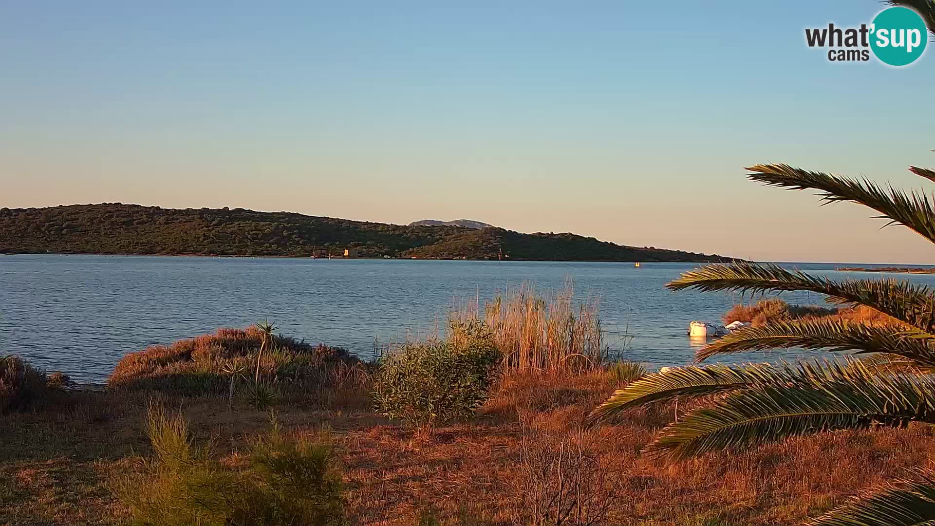 Webcam Hafen Olbia – Eingang zum Hafen von Olbia