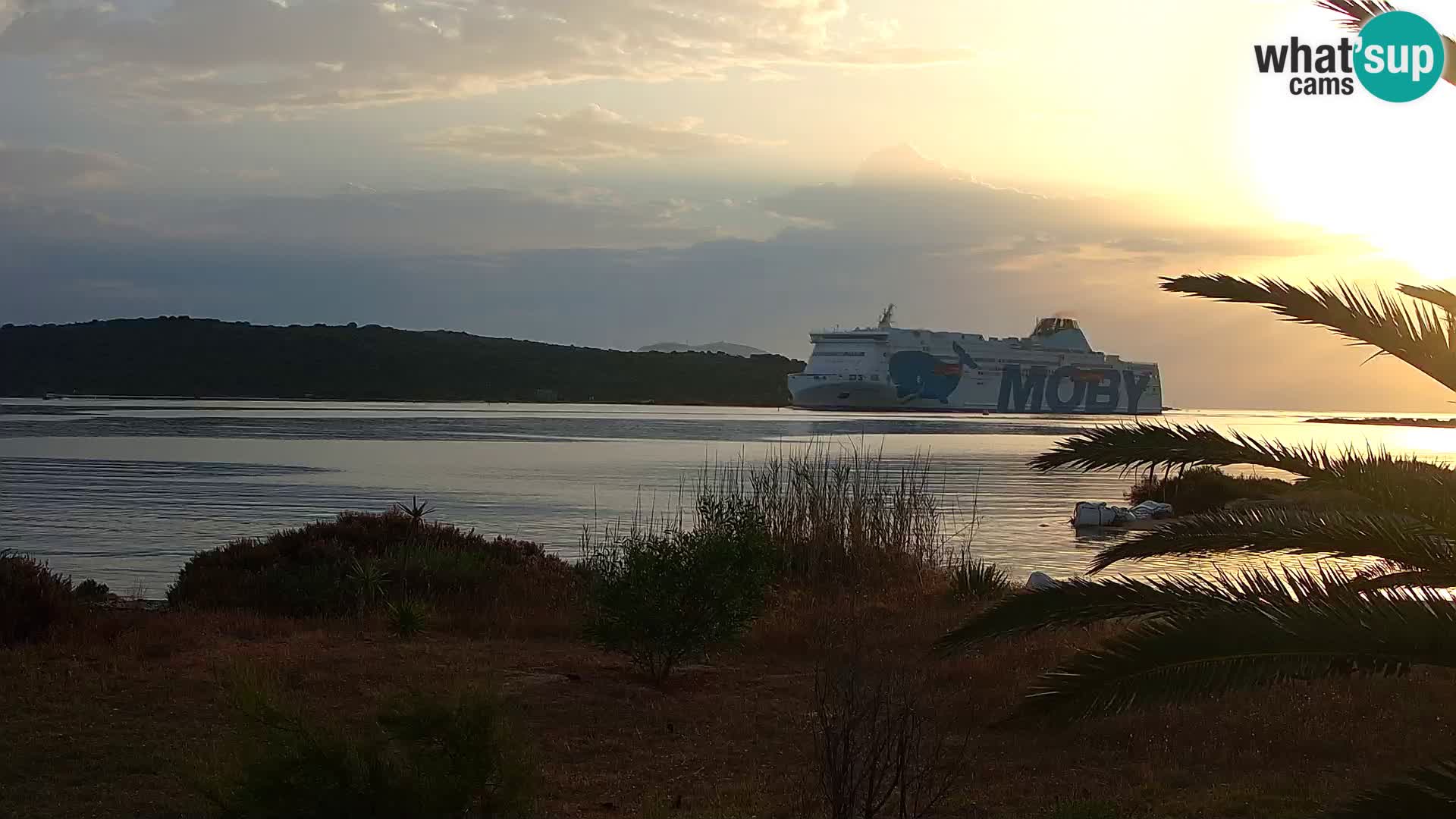 Web kamera Olbia luka – ulaz u luku Olbia