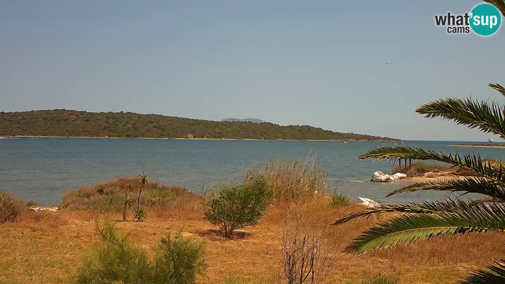 Webcam Hafen Olbia – Eingang zum Hafen von Olbia