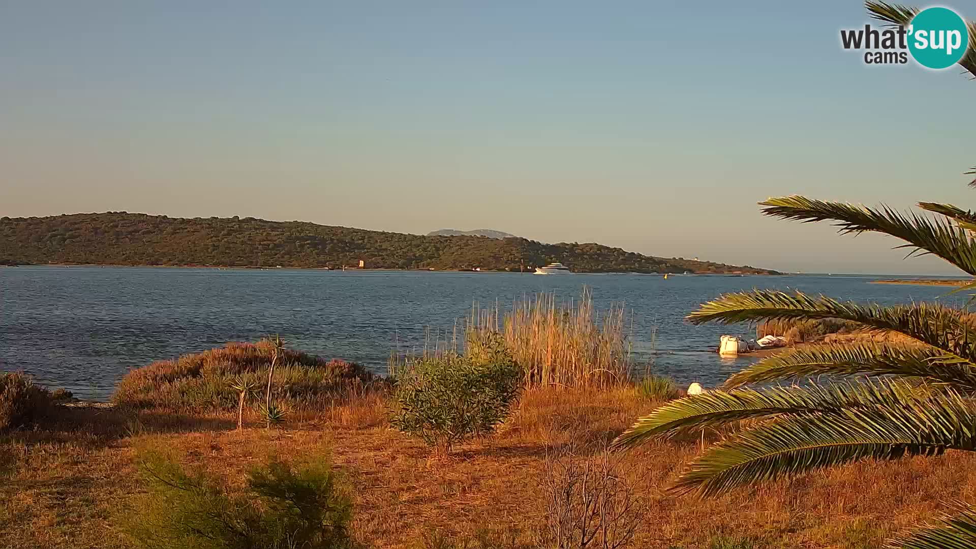 Webcam Olbia port – entrance to the port of Olbia