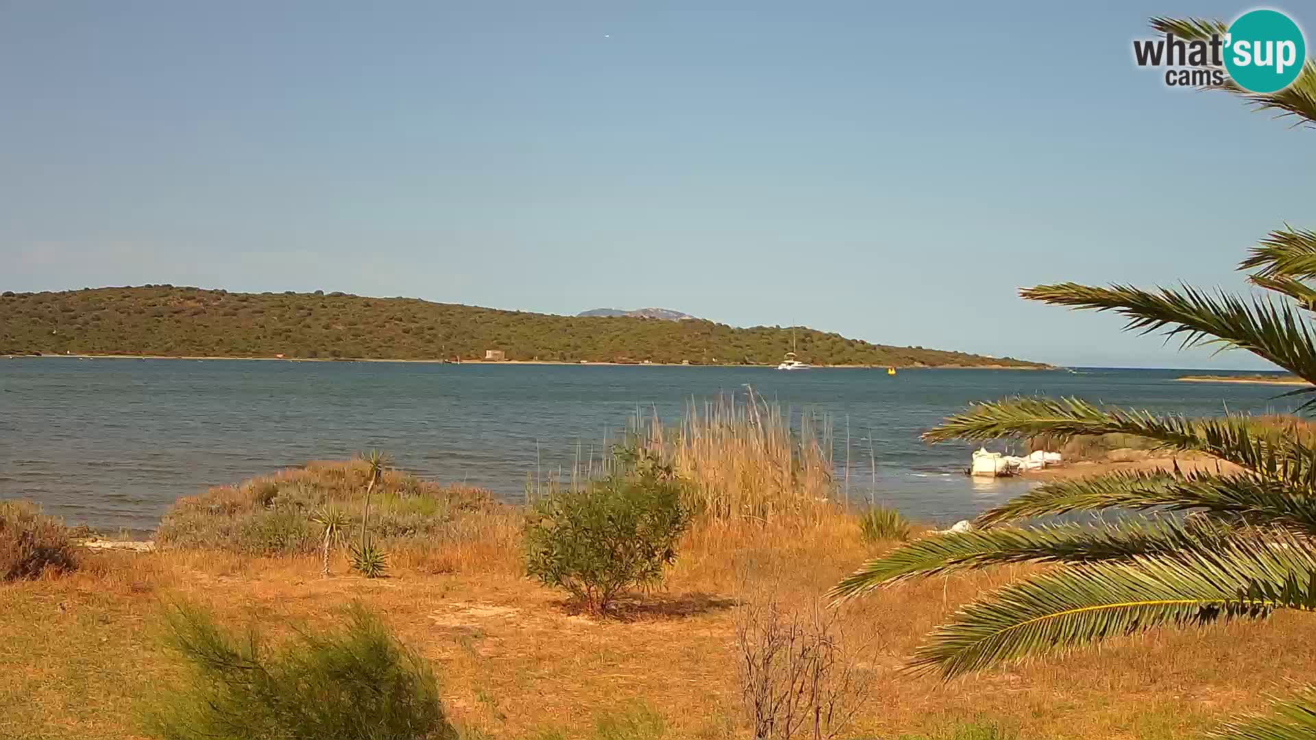 Camera web puerto de Olbia – entrada al puerto de Olbia