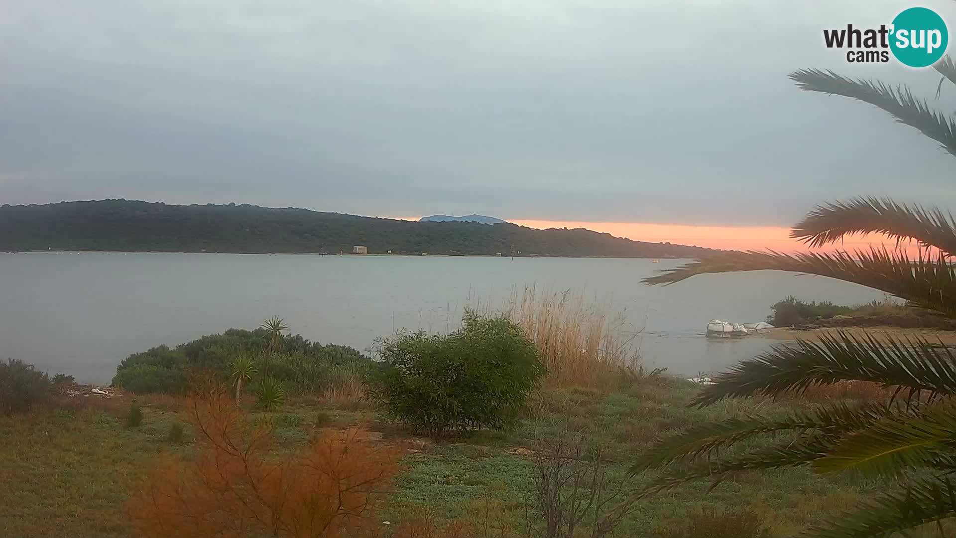 Spletna kamera pristanišče Olbia – vhod v pristanišče Olbia