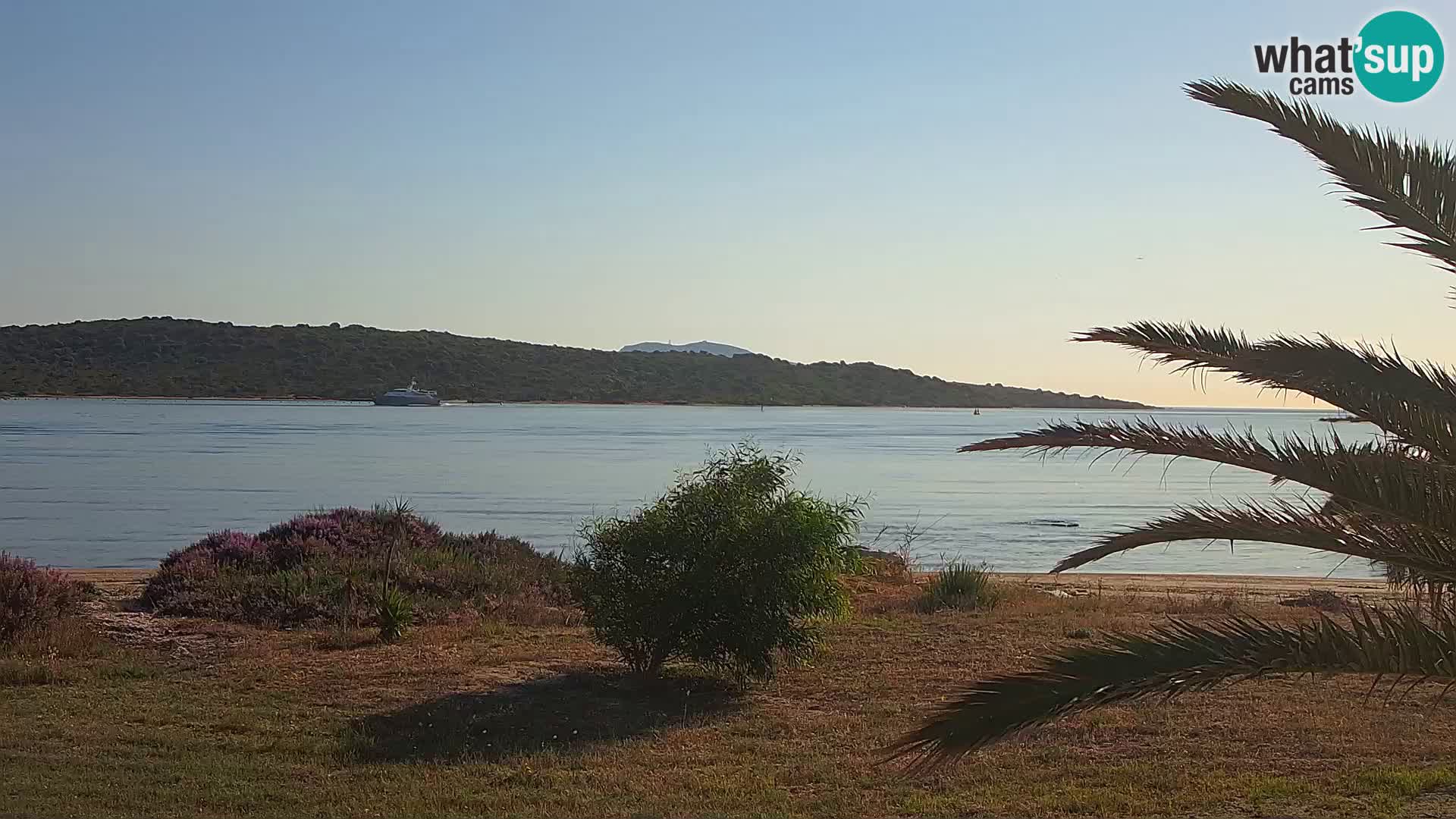 Camera web puerto de Olbia – entrada al puerto de Olbia