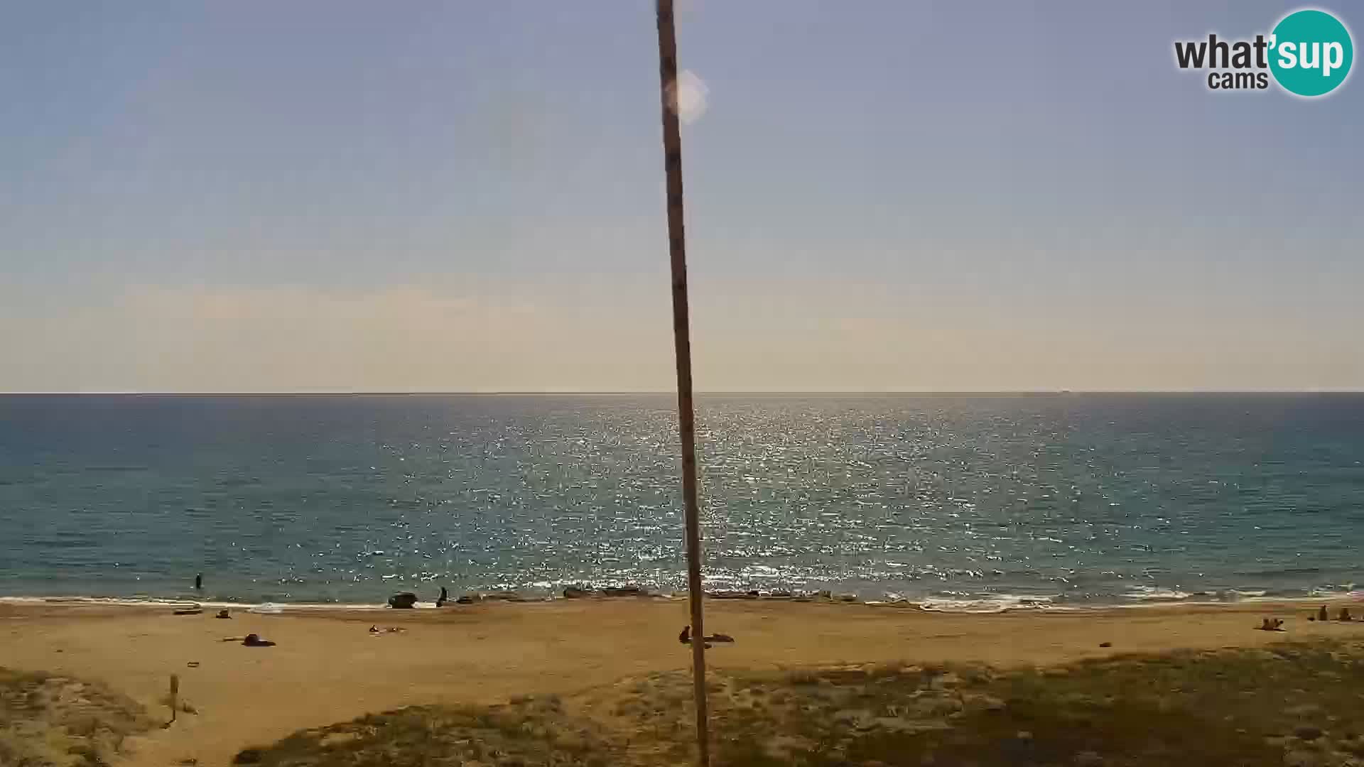 Webcam en direct Plage de San Giovanni di Sinis – Oristano – Sardaigne Tourisme Italie