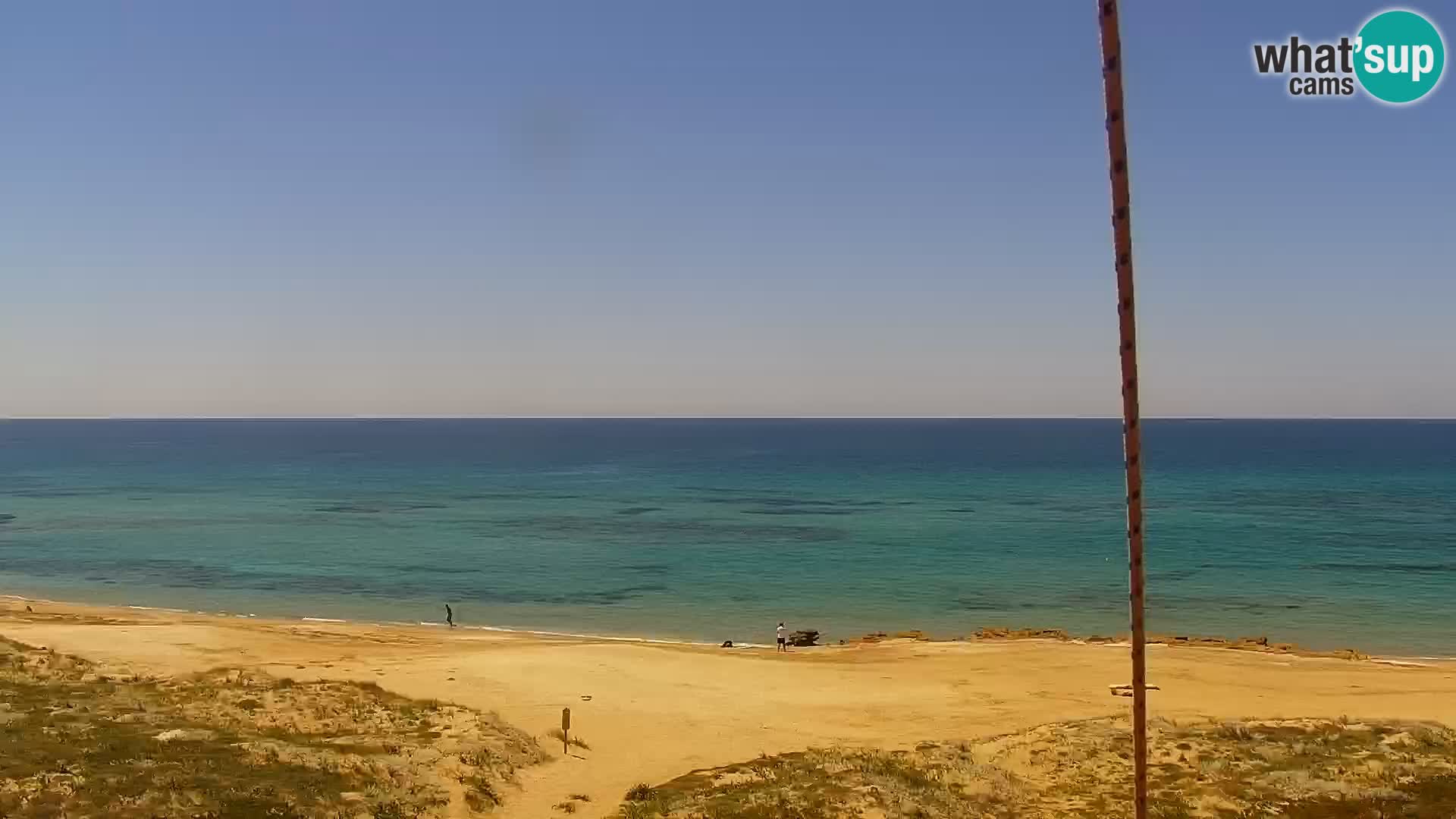 Live Webcam Spiaggia di San Giovanni di Sinis – Oristano – Sardegna Turismo