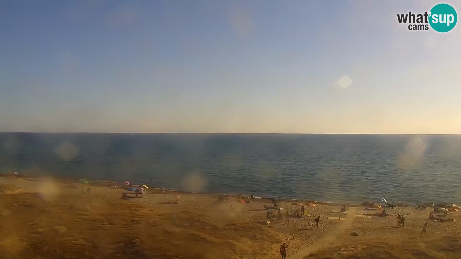 Spletna kamera v živo Plaža San Giovanni di Sinis – Oristano – Sardinija turizem Italija