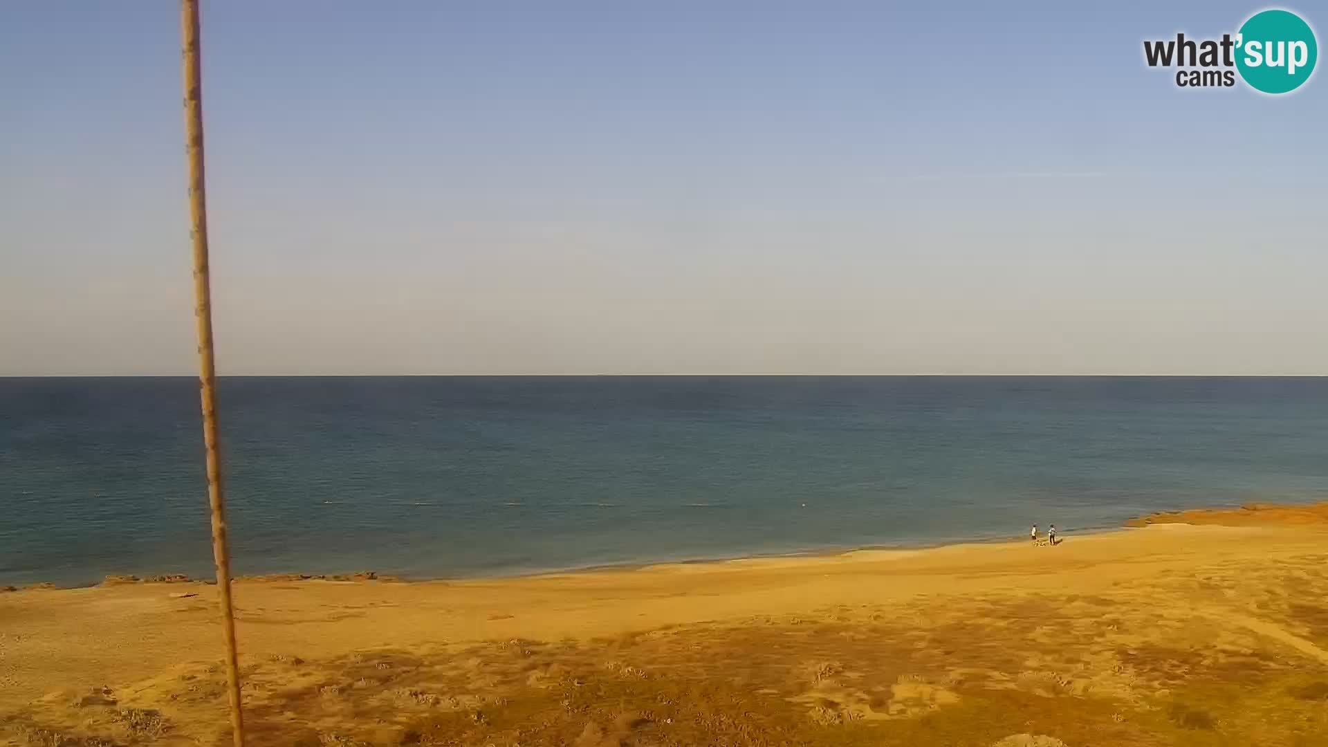 Webcam en direct Plage de San Giovanni di Sinis – Oristano – Sardaigne Tourisme Italie