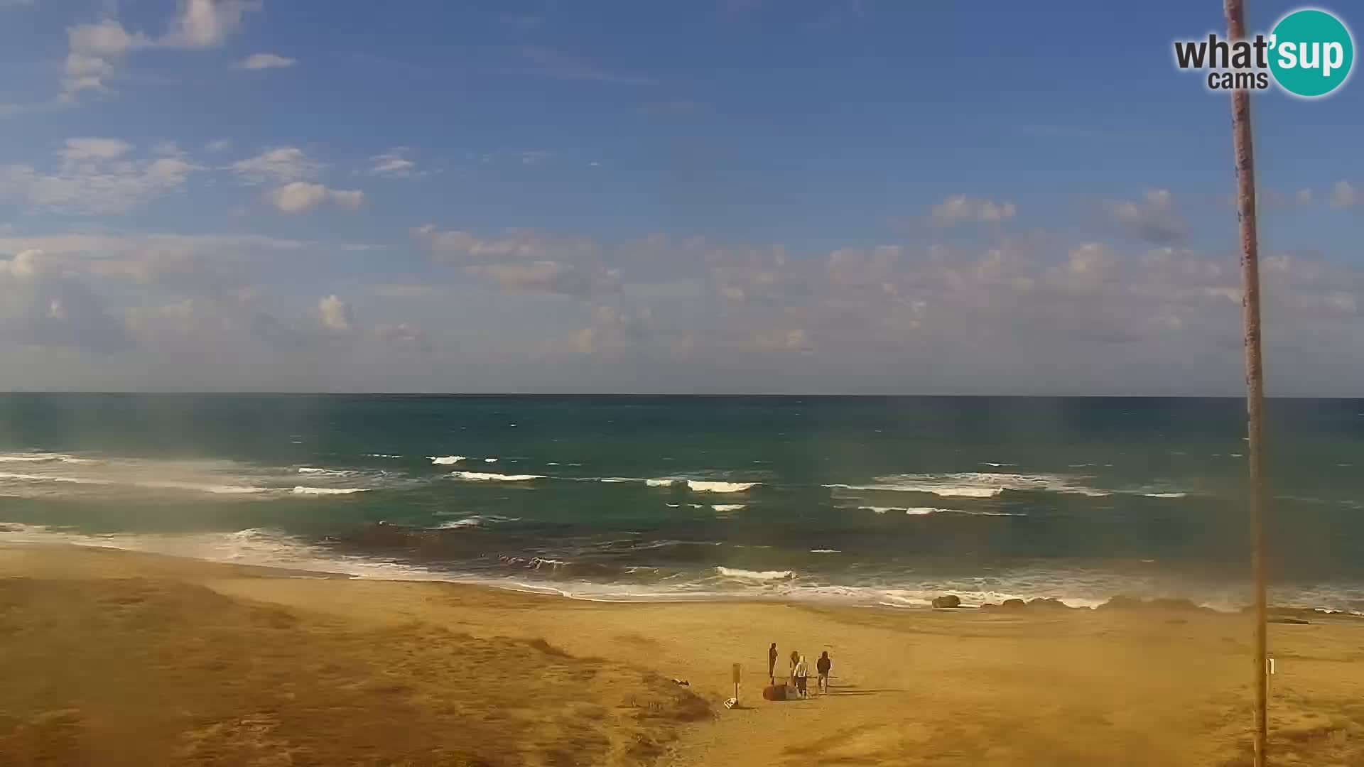 Webcam en direct Plage de San Giovanni di Sinis – Oristano – Sardaigne Tourisme Italie