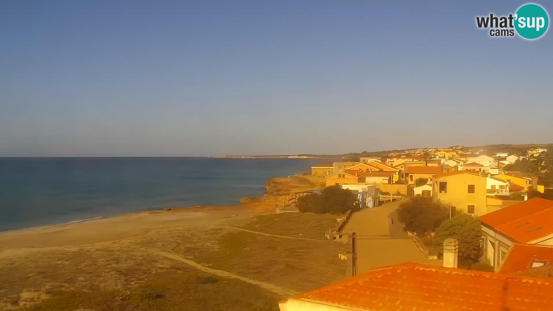 Spletna kamera v živo Plaža San Giovanni di Sinis – Oristano – Sardinija turizem Italija