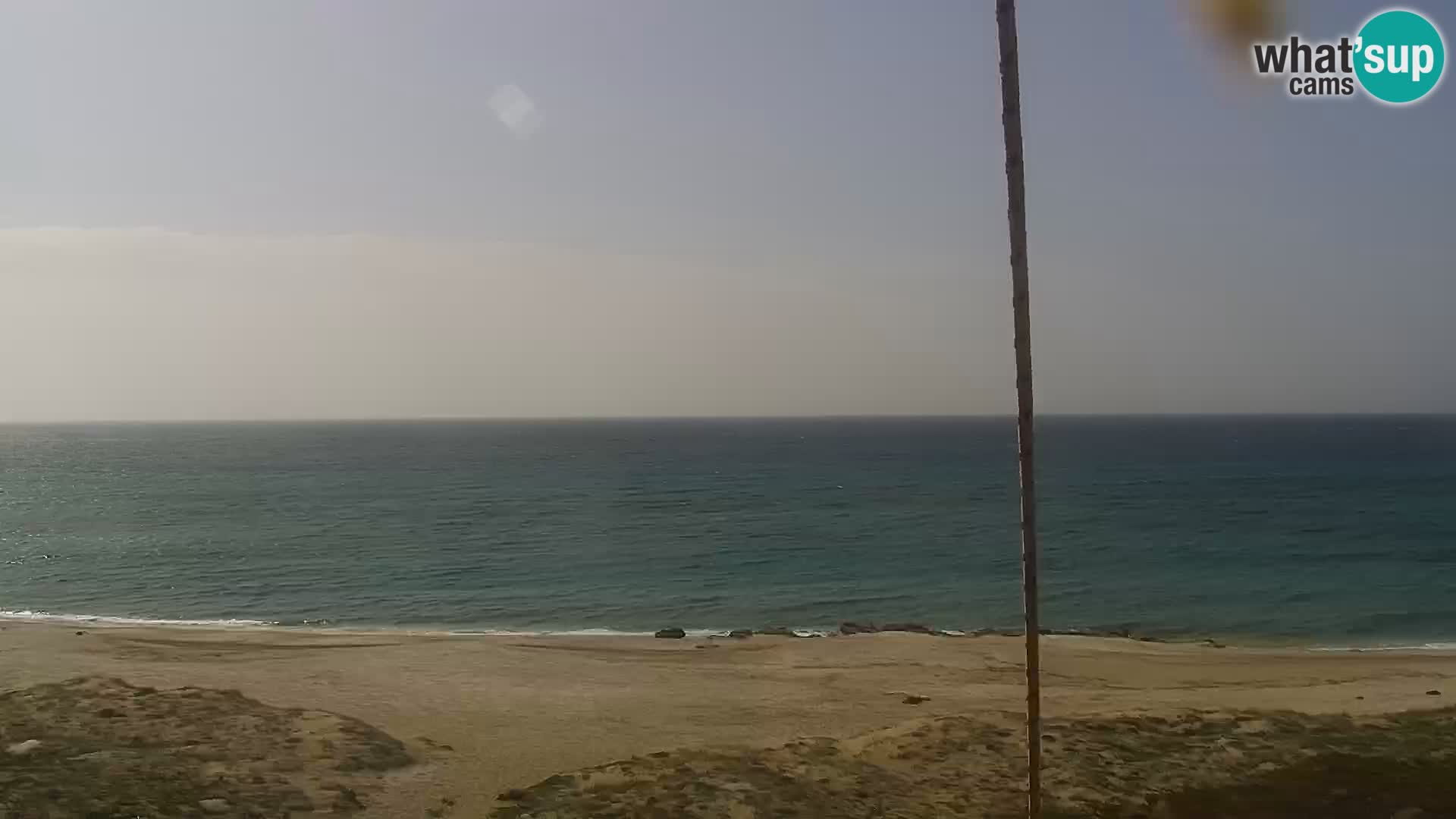 Webcam en direct Plage de San Giovanni di Sinis – Oristano – Sardaigne Tourisme Italie